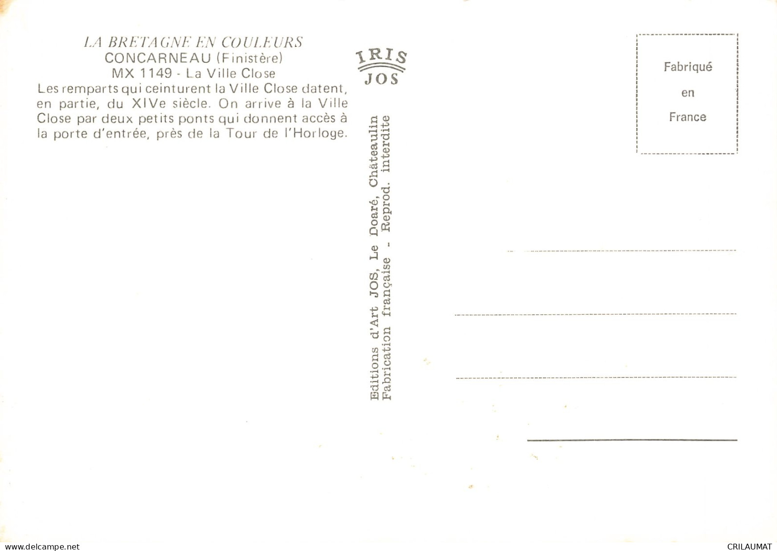 29 CONCARNEAU - Concarneau