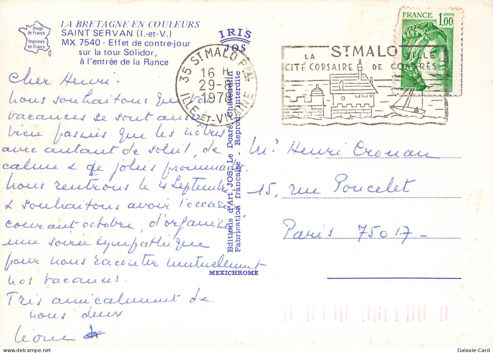 35 SAINT SERVAN LA TOUR SOLIDOR - Saint Servan