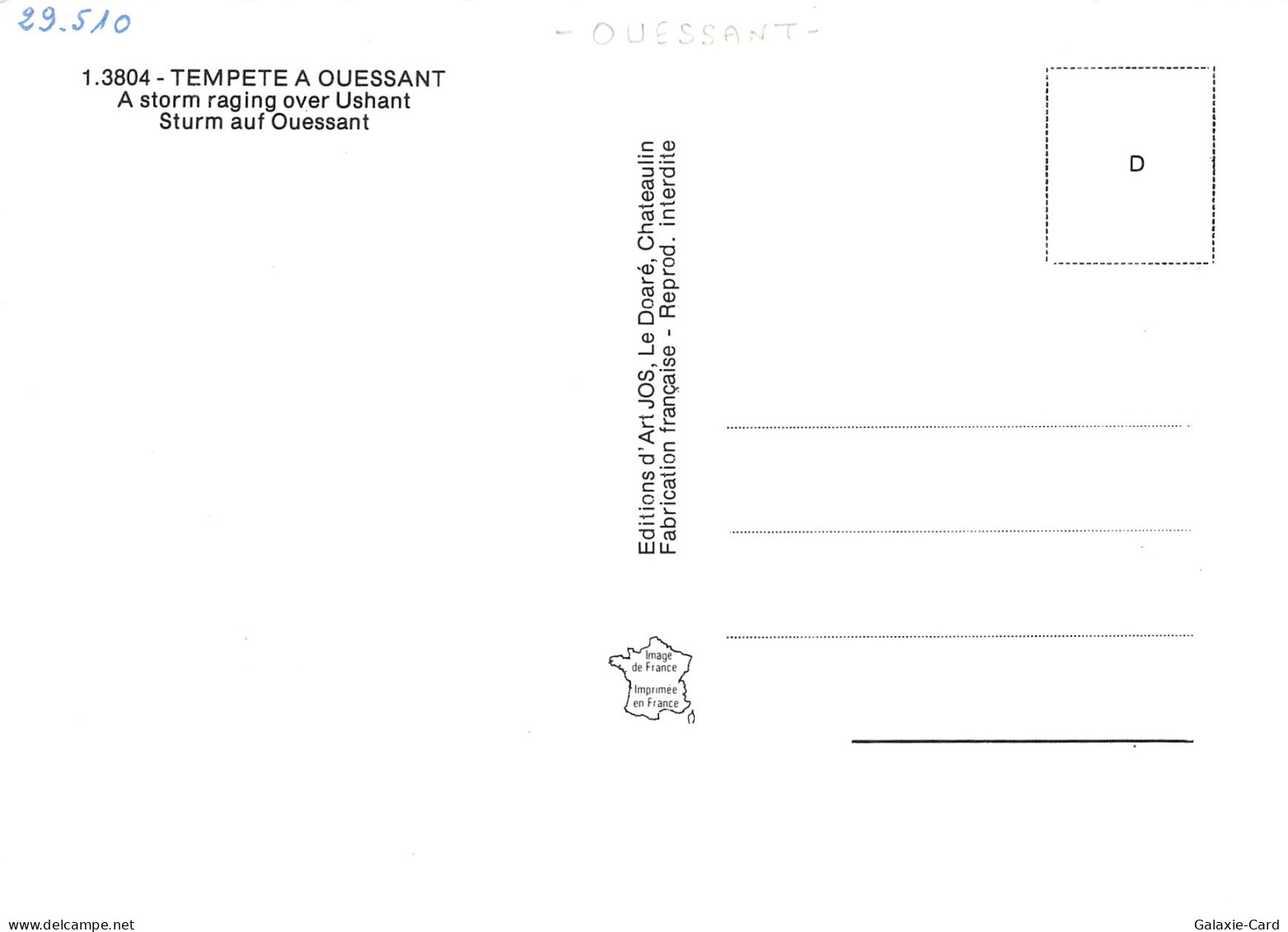 29 OUESSANT - Ouessant