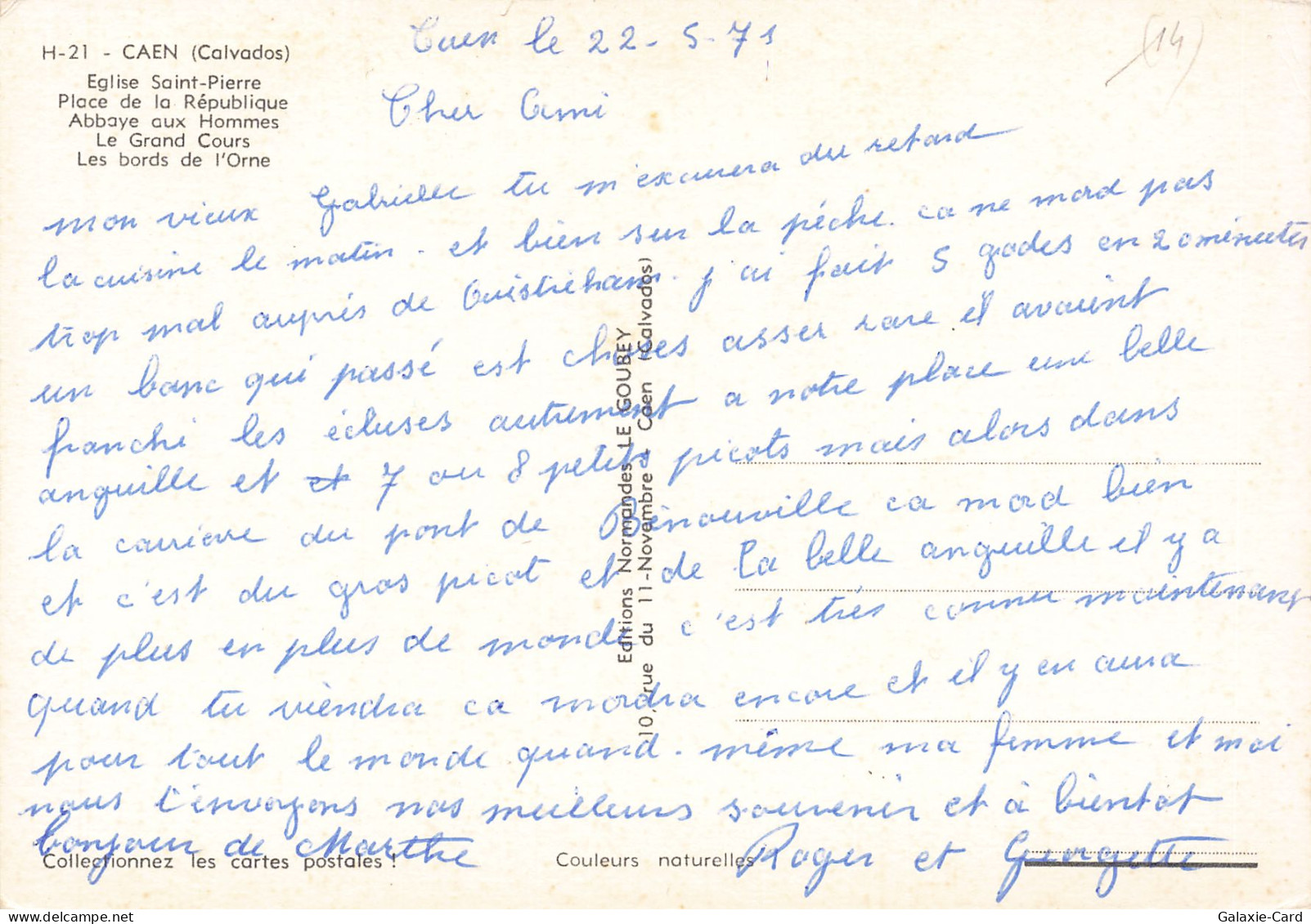 14 CAEN - Caen