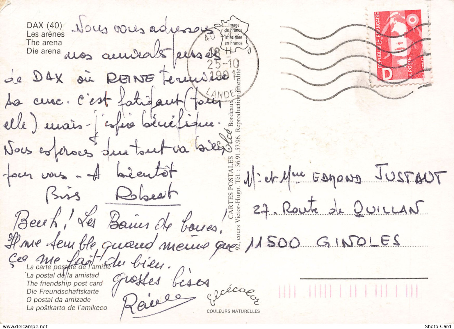 40  DAX LES ARENES - Dax
