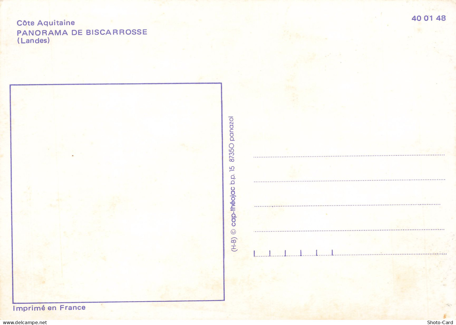 40  BISCARROSSE - Biscarrosse