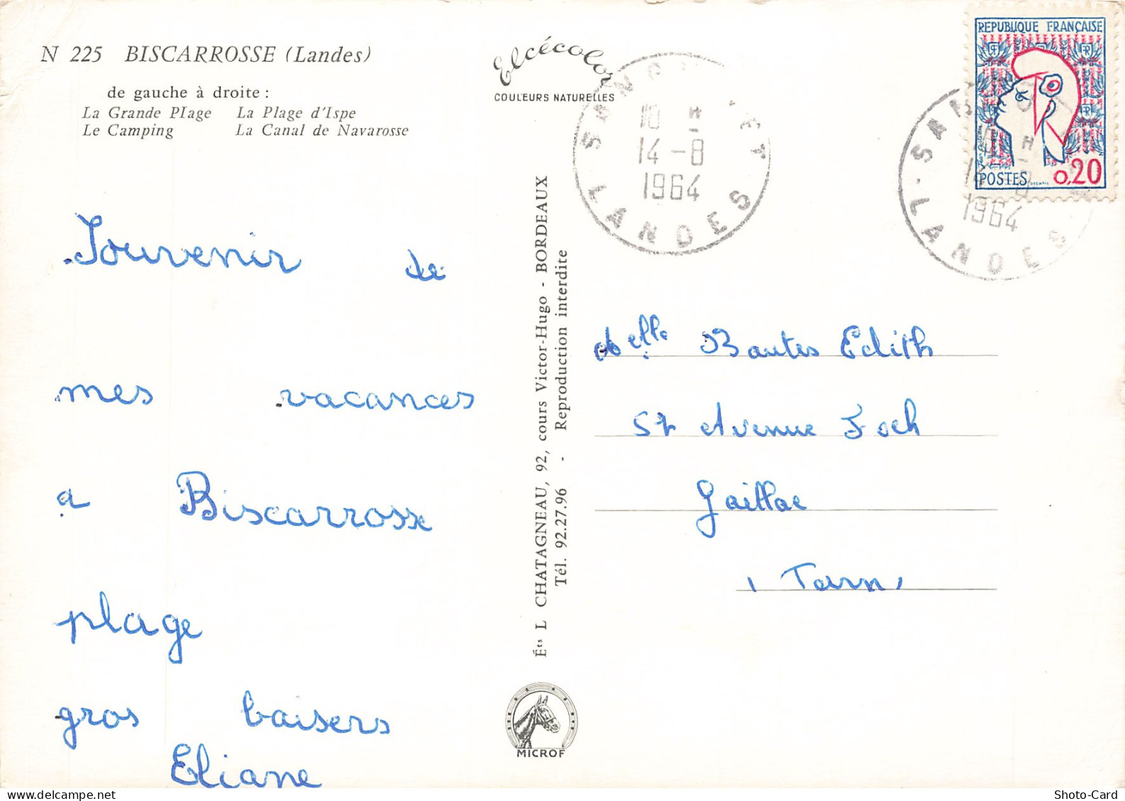 40  BISCARROSSE - Biscarrosse