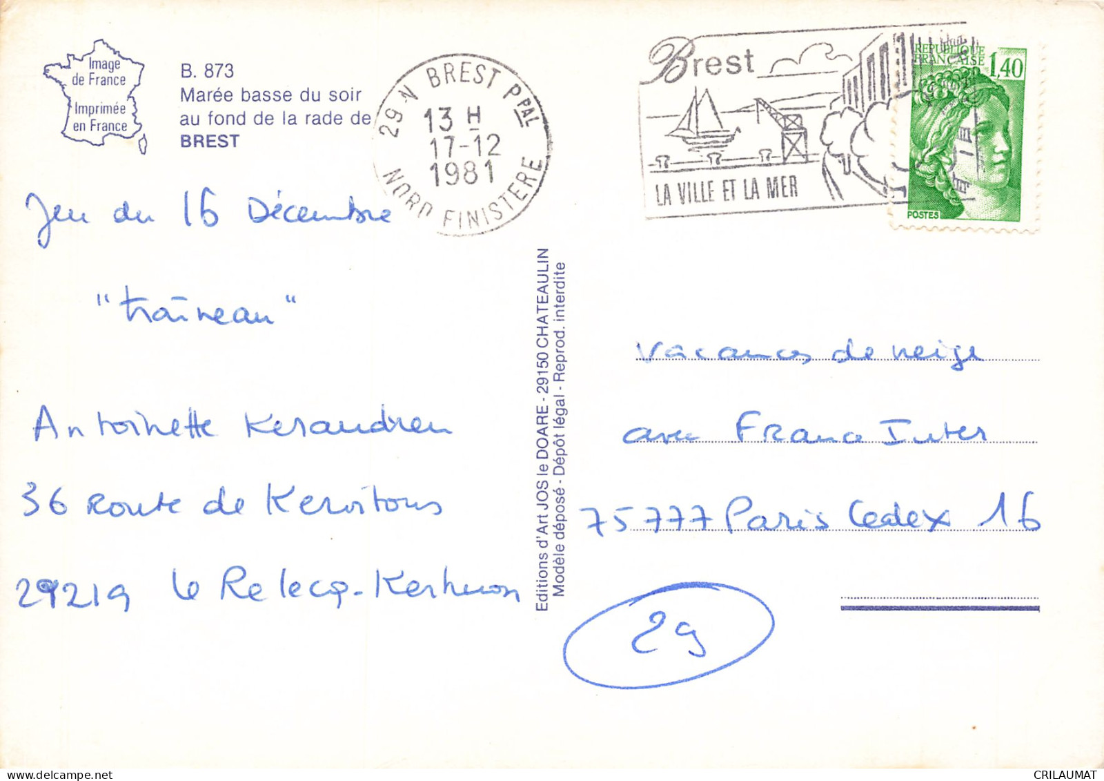 29 BREST LA RADE - Brest