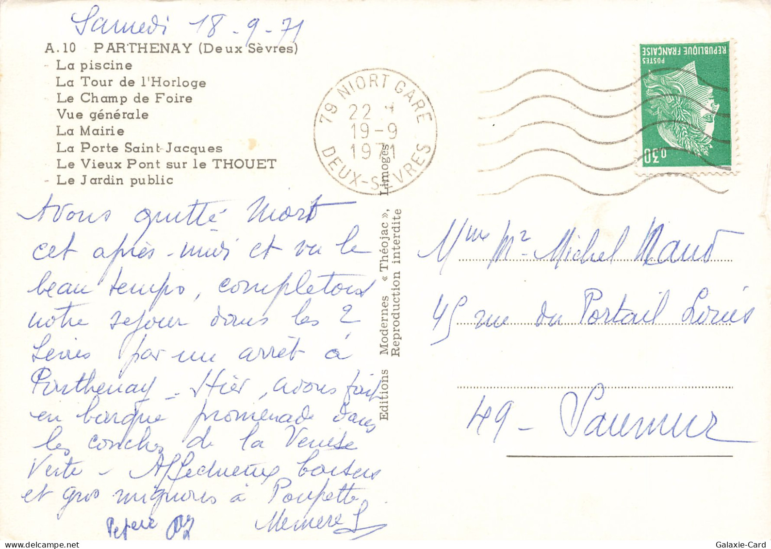 79 PARTHENAY - Parthenay