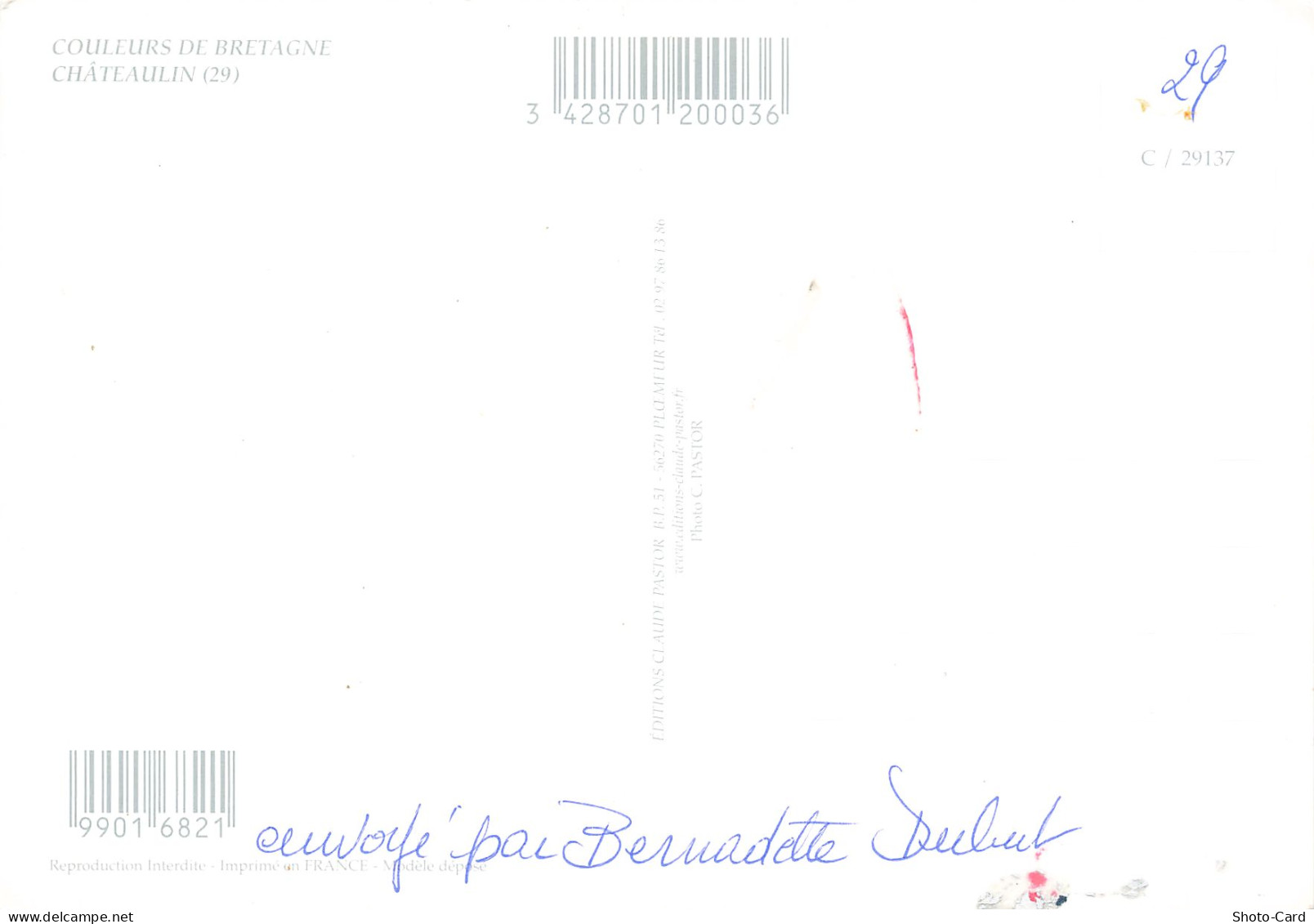 29 CHATEAULIN - Châteaulin