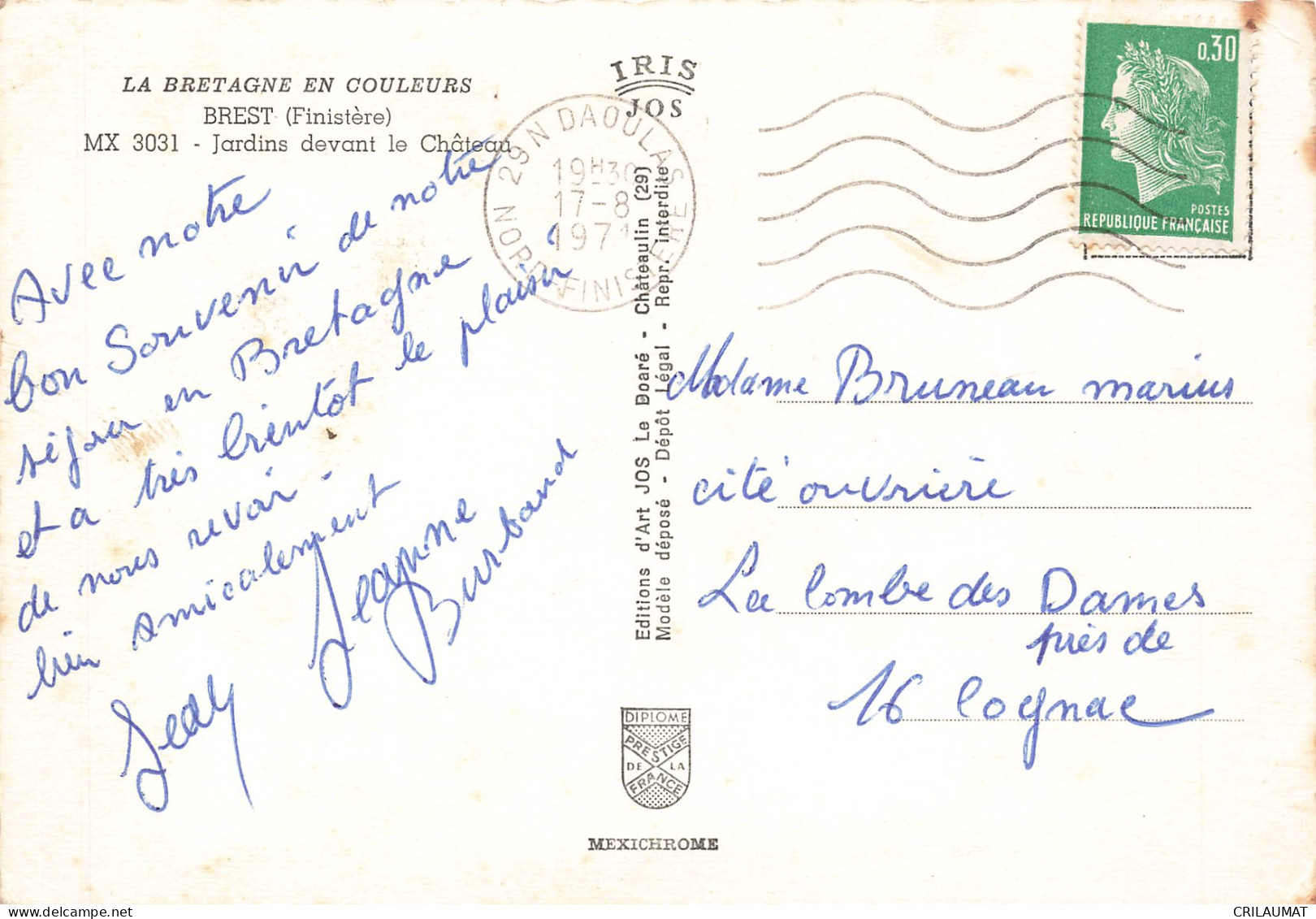 29 BREST LE CHATEAU - Brest