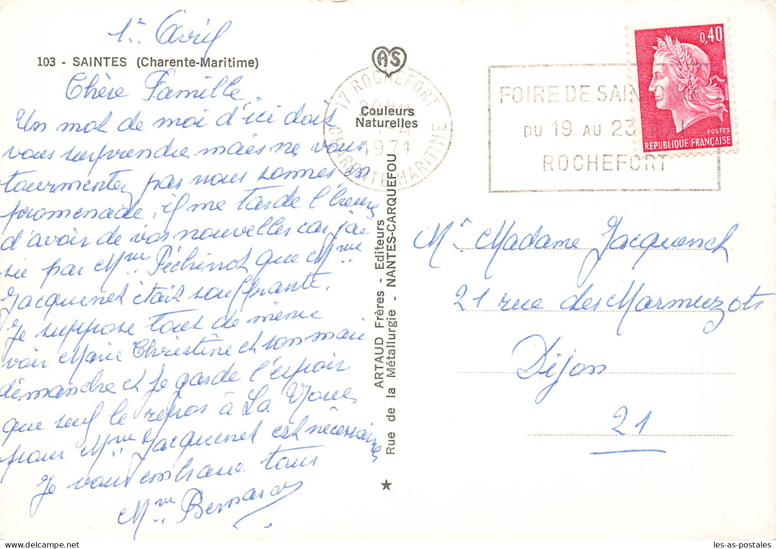 17  SAINTES - Saintes