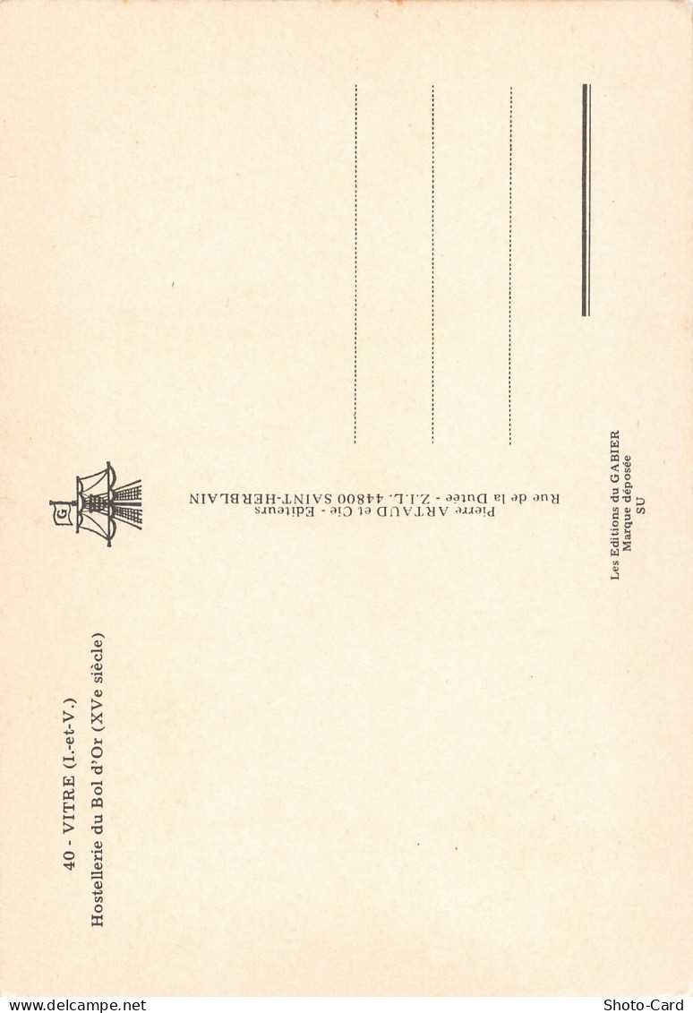 35 VITRE HOSTELLERIE - Vitre