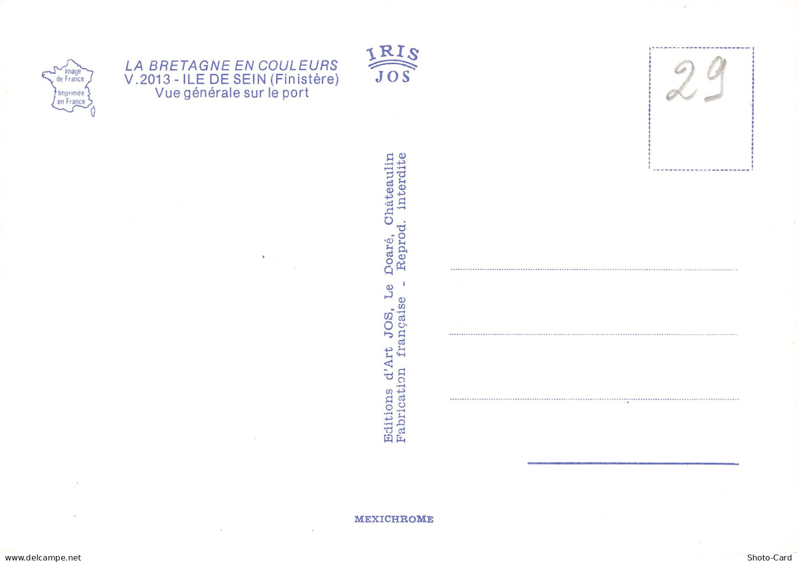 29 ILE DE SEIN - Ile De Sein