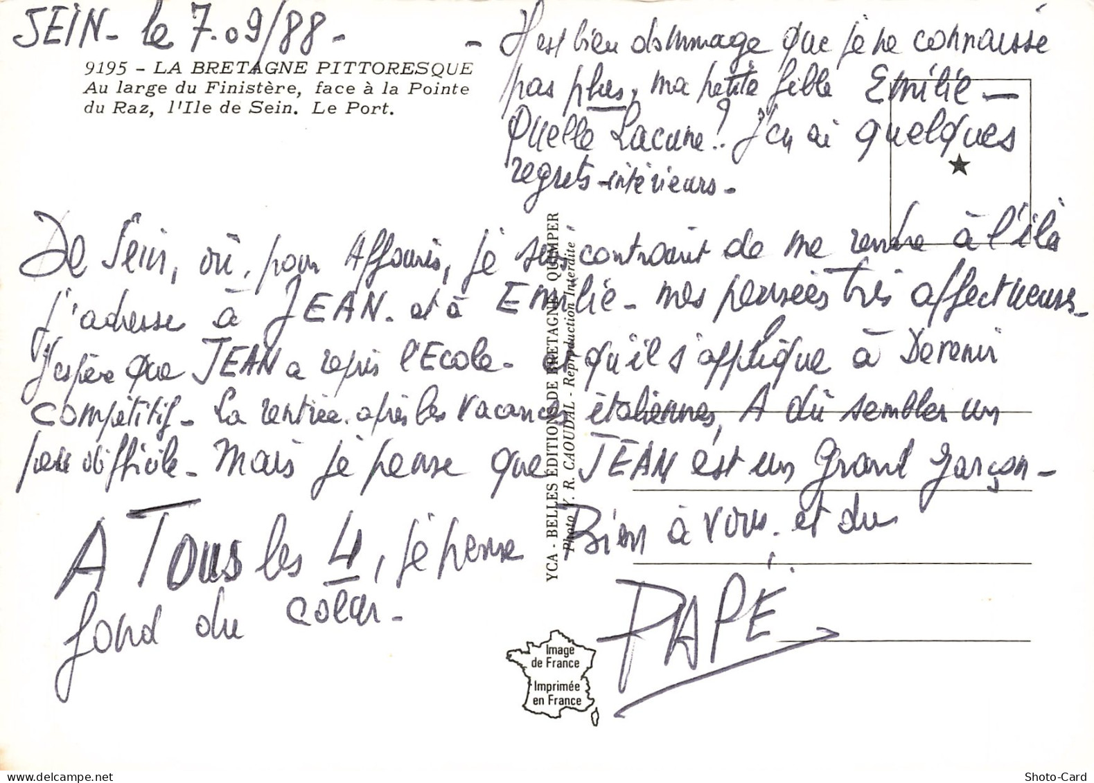 29 ILE DE SEIN - Ile De Sein