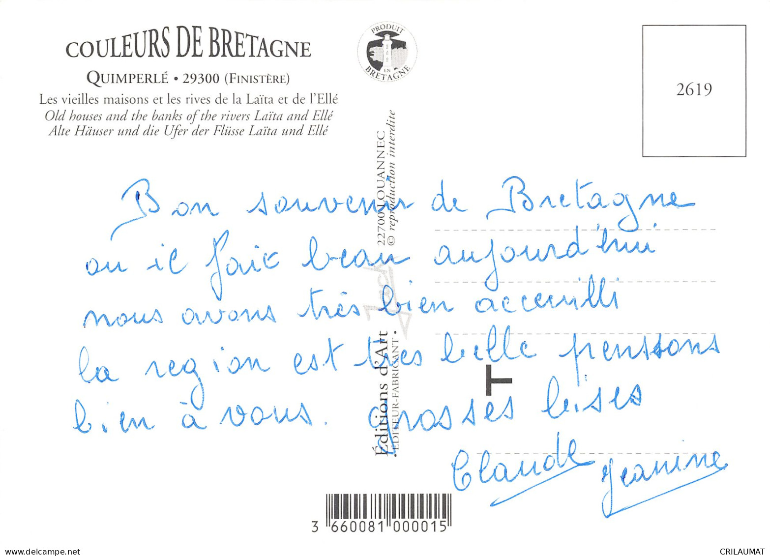 29 QUIMPERLE - Quimperlé