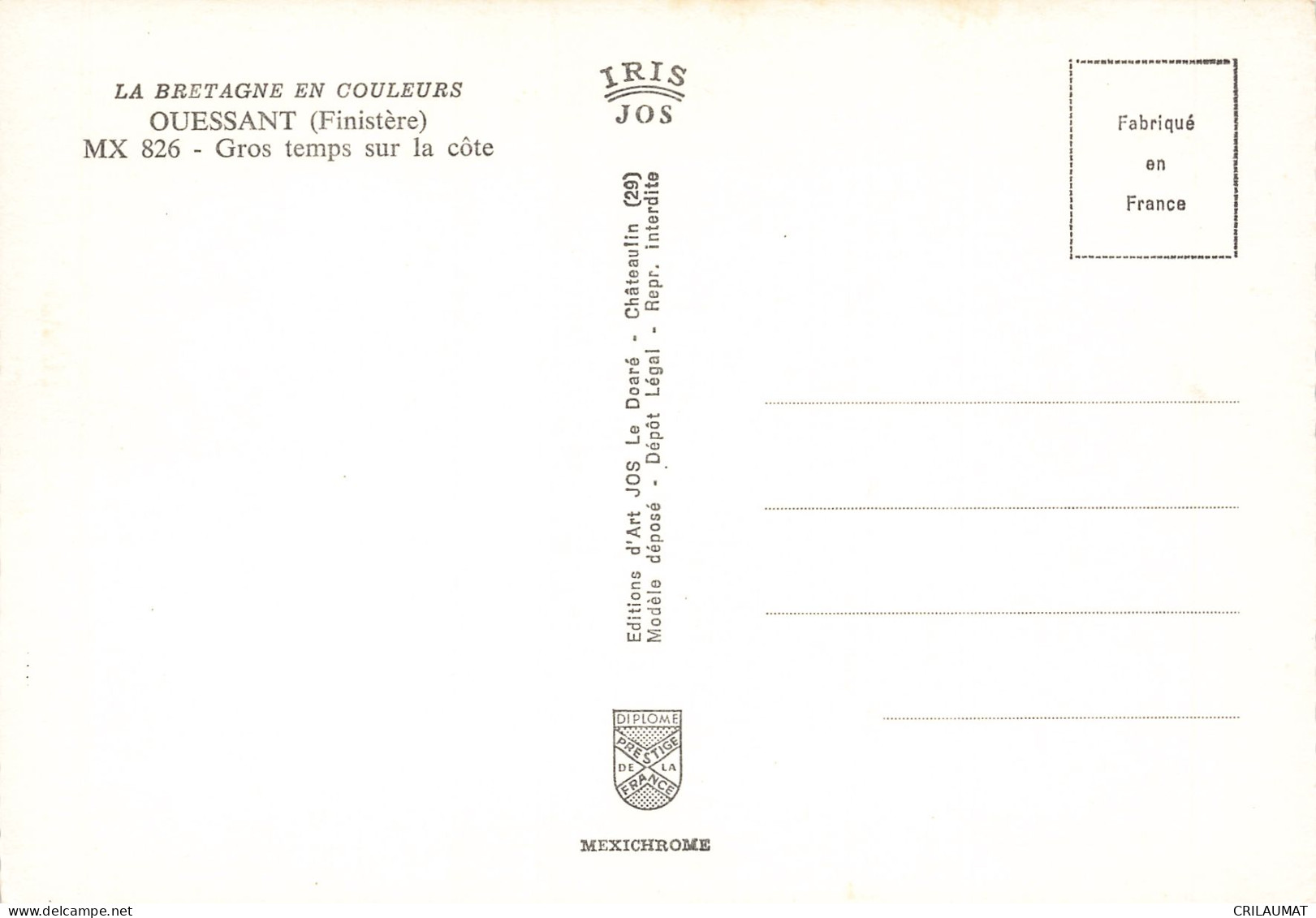 29 OUESSANT - Ouessant