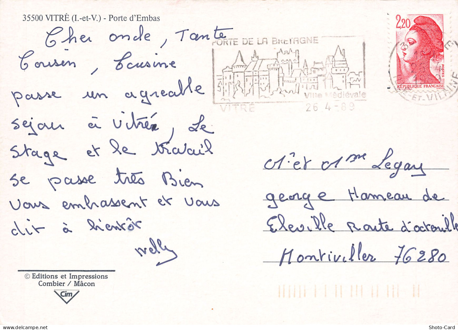 35 VITRE PORTE D EMBAS - Vitre