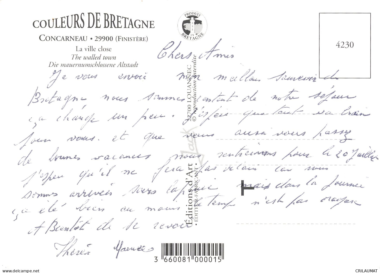 29 CONCARNEAU - Concarneau