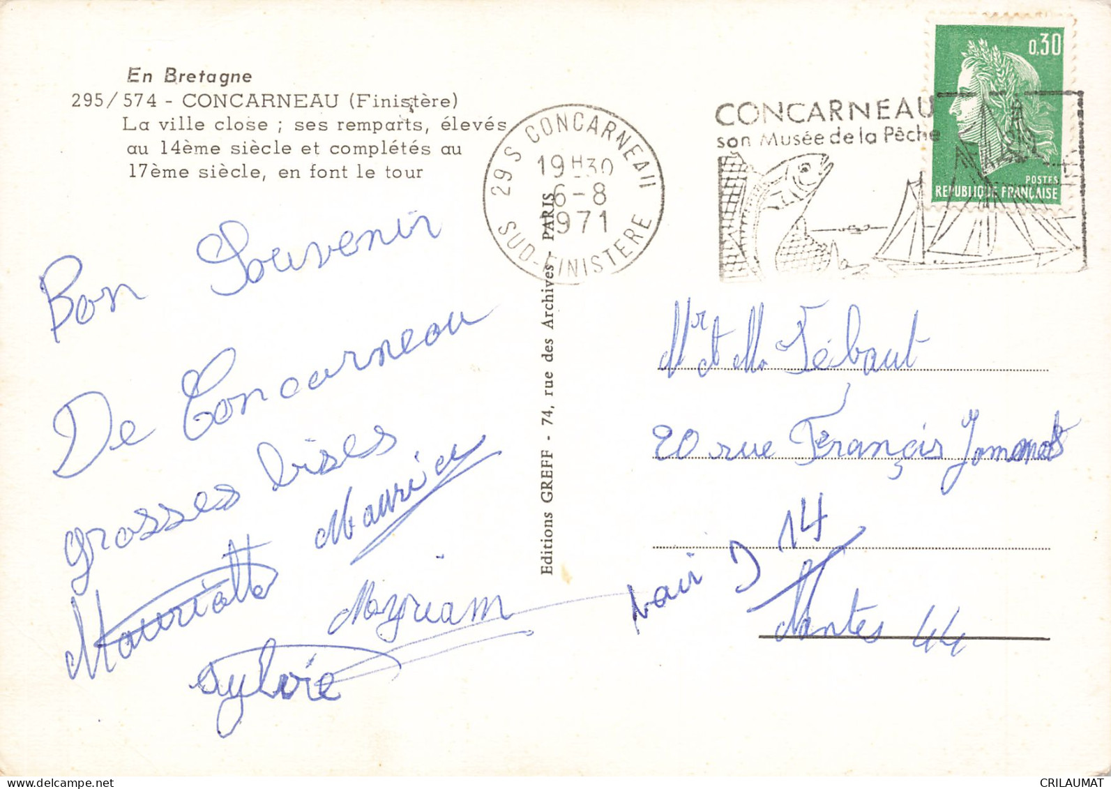 29 CONCARNEAU - Concarneau