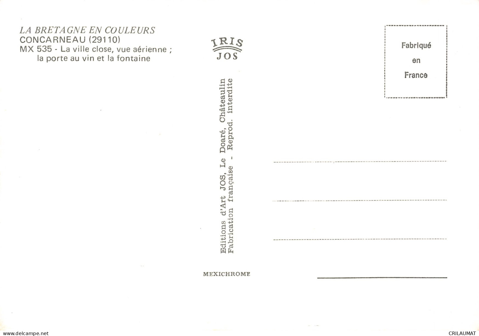29 CONCARNEAU - Concarneau