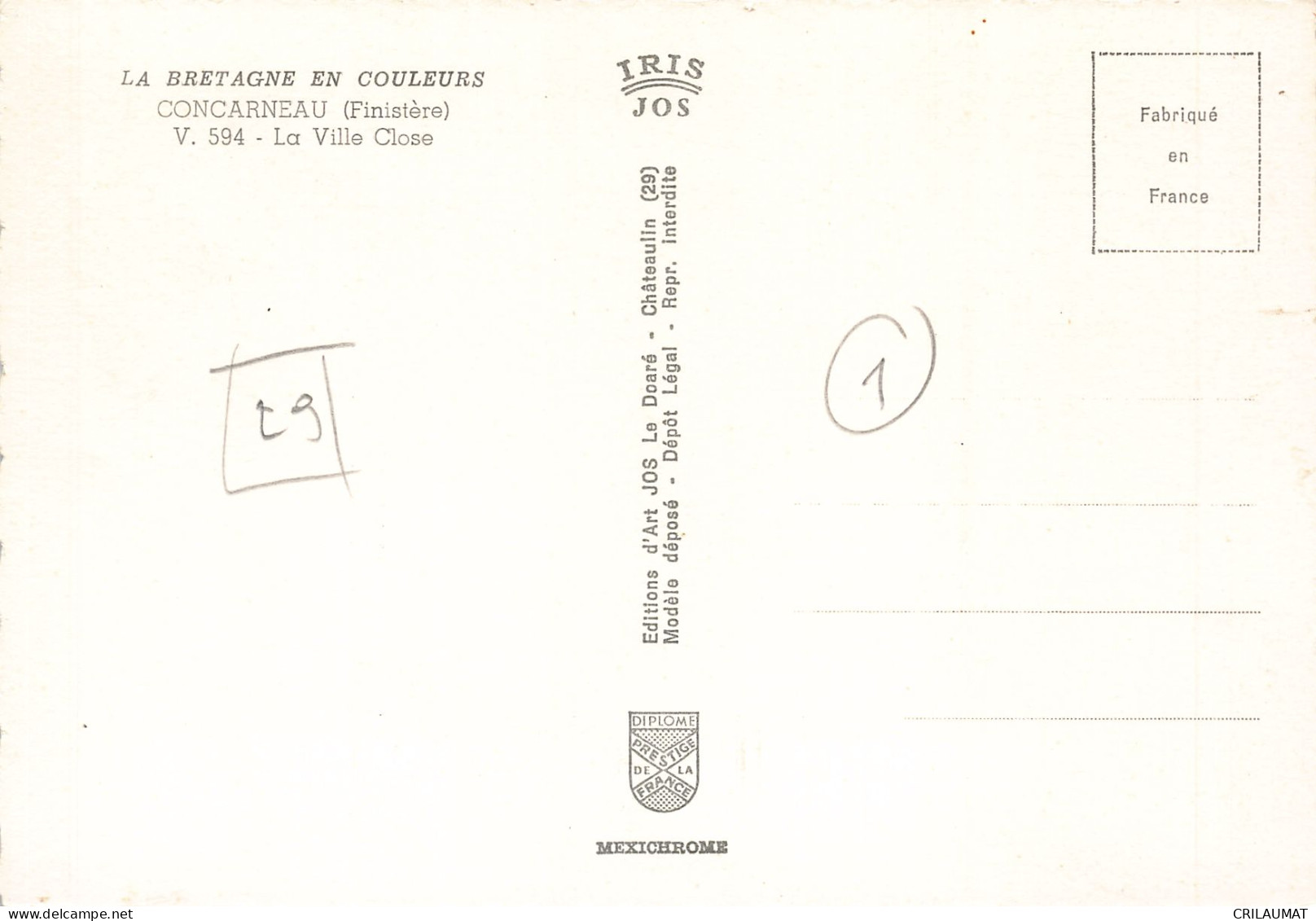 29 CONCARNEAU - Concarneau