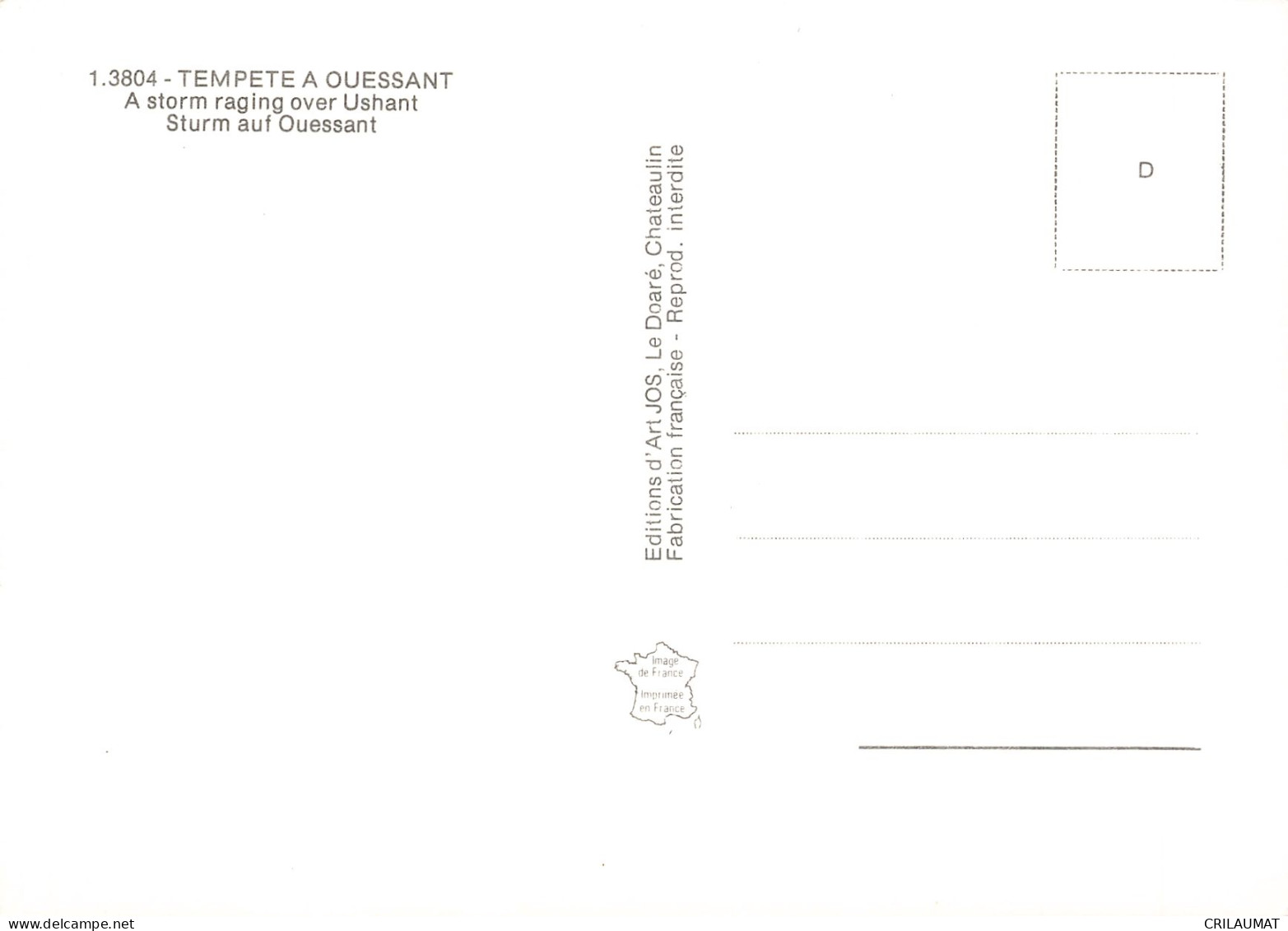 29 OUESSANT - Ouessant