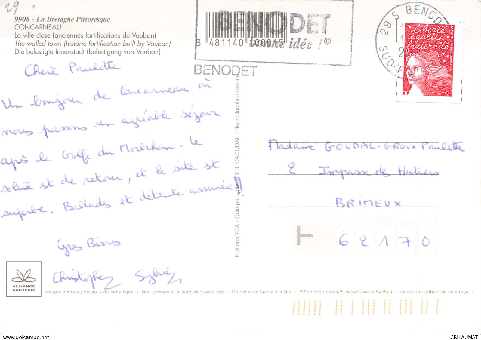 29 CONCARNEAU - Concarneau