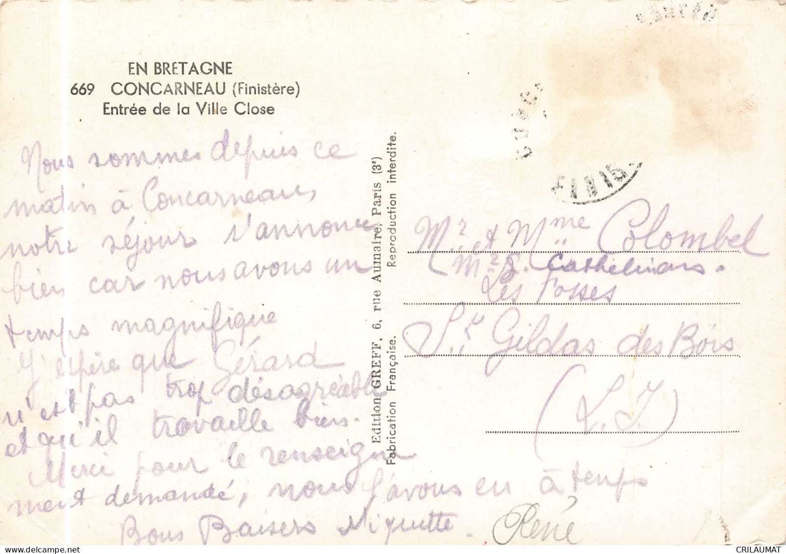 29 CONCARNEAU - Concarneau