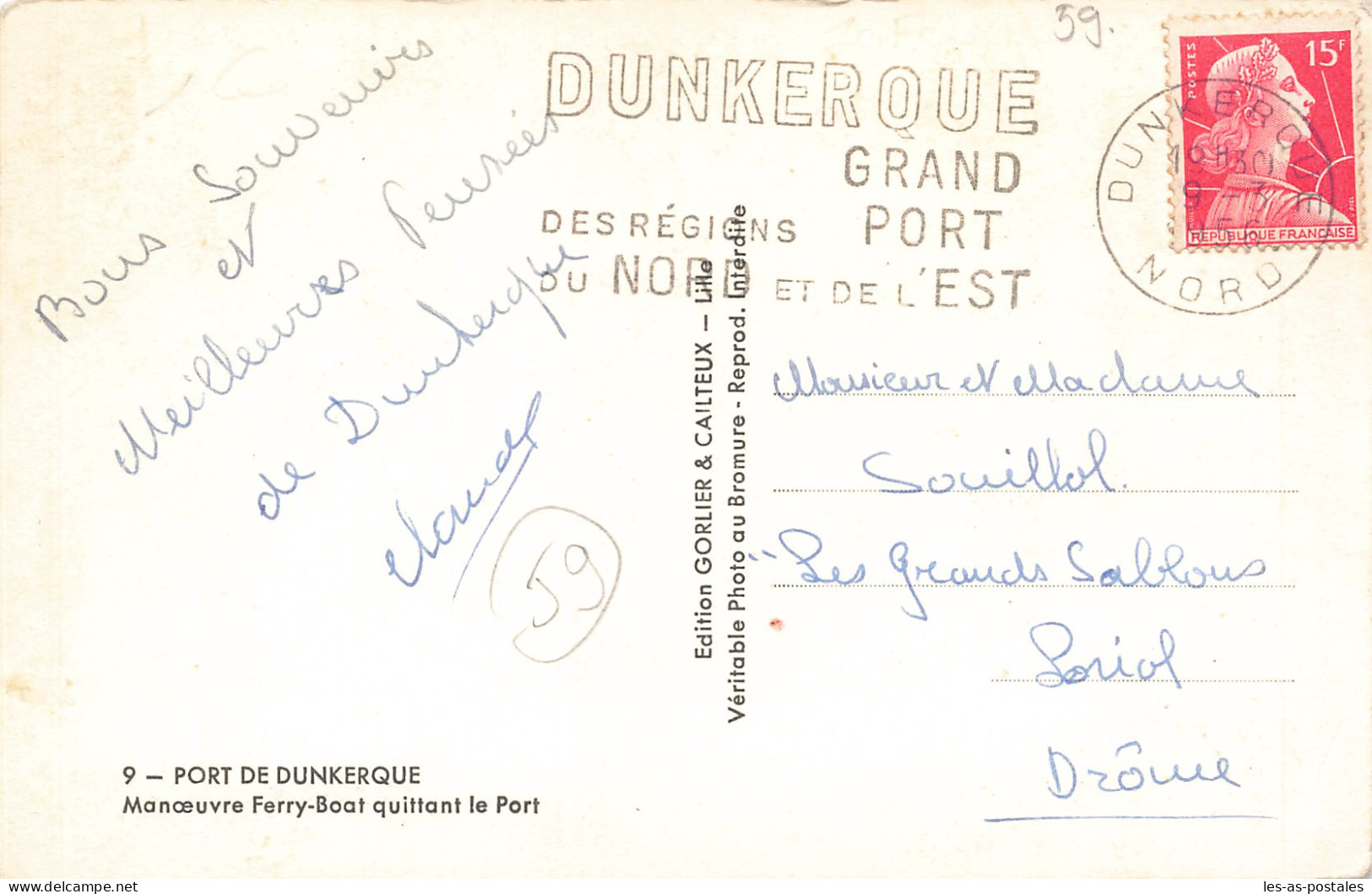59 DUNKERQUE LE PORT - Dunkerque