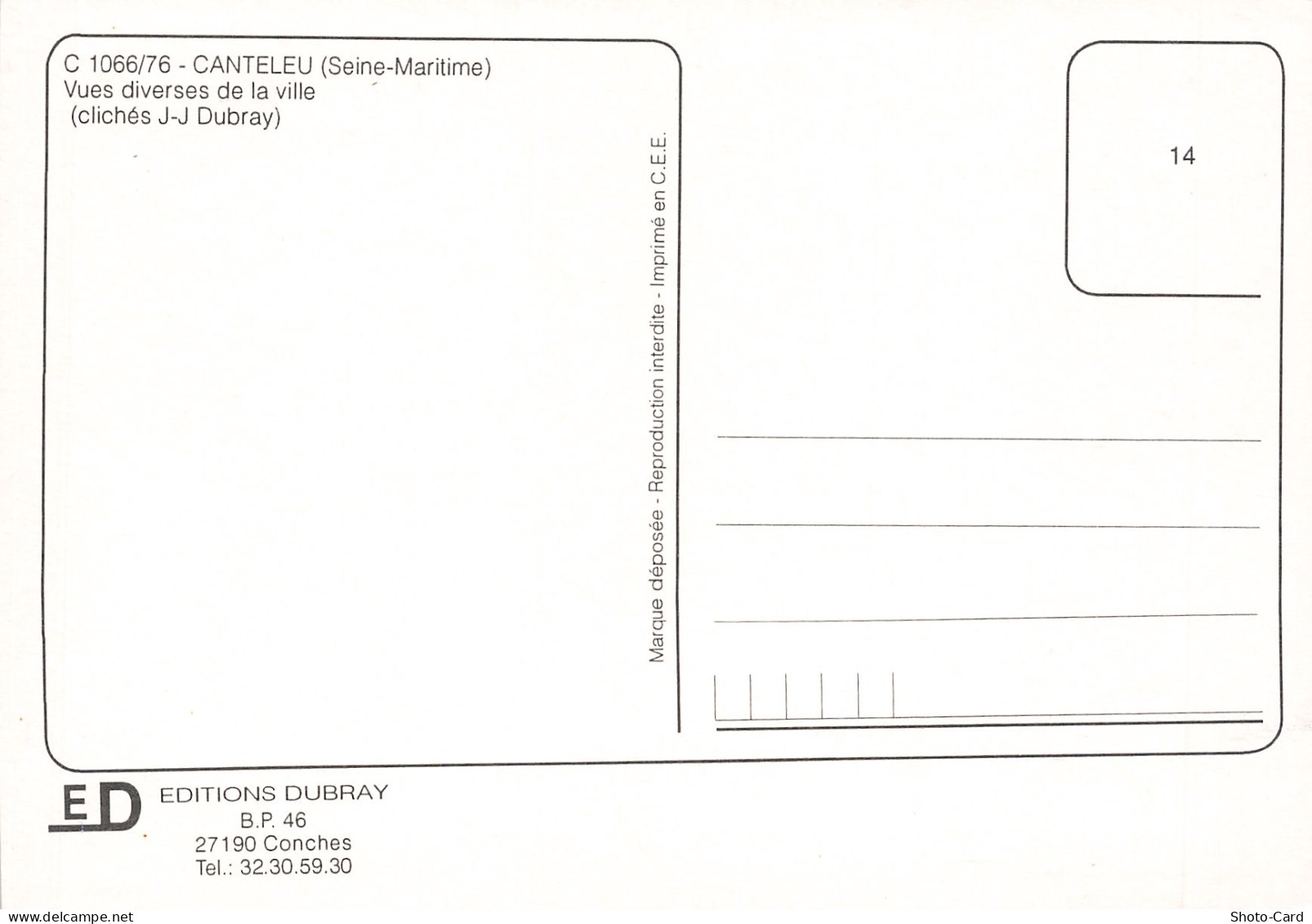 76 CANTELEU - Canteleu