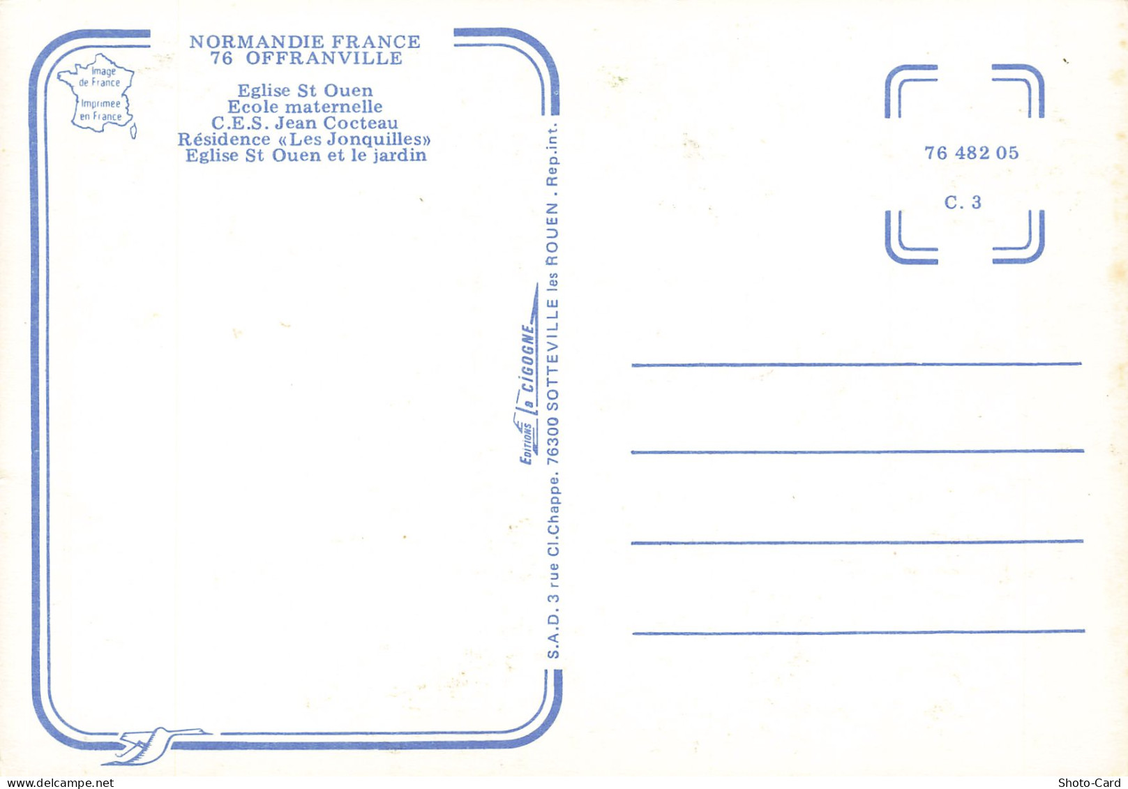 76 OFFRANVILLE ECOLE - Offranville