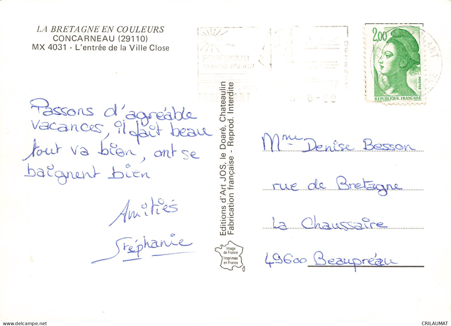 29 CONCARNEAU - Concarneau