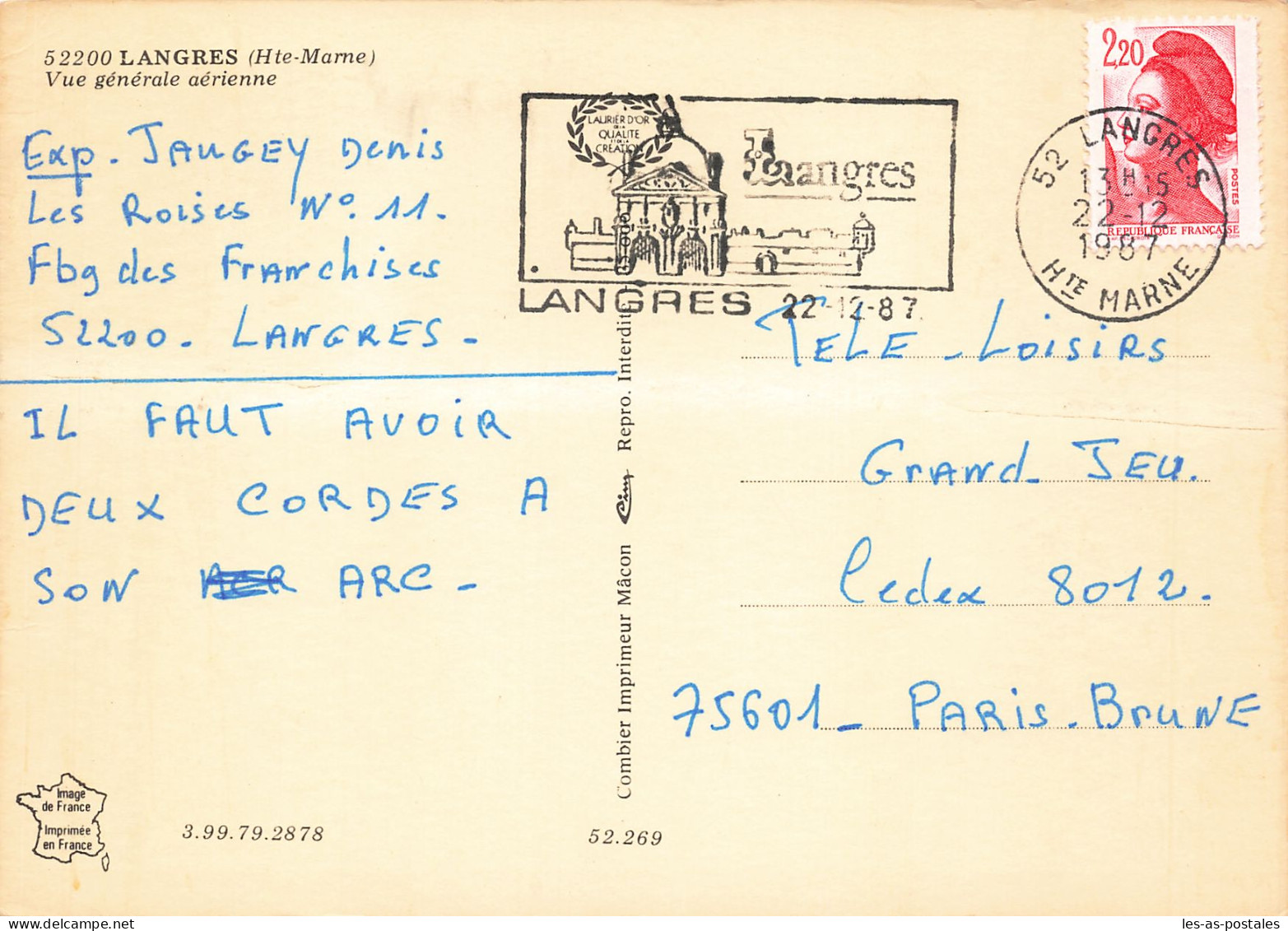 52 LANGRES - Langres