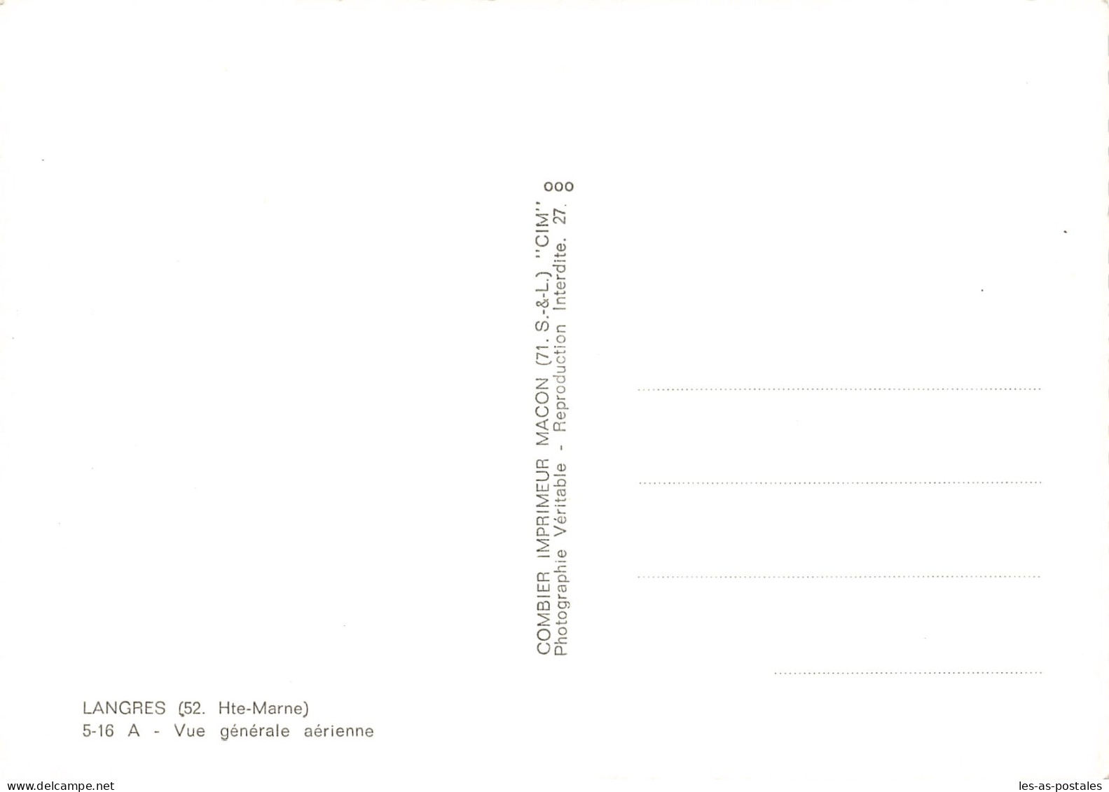 52 LANGRES - Langres