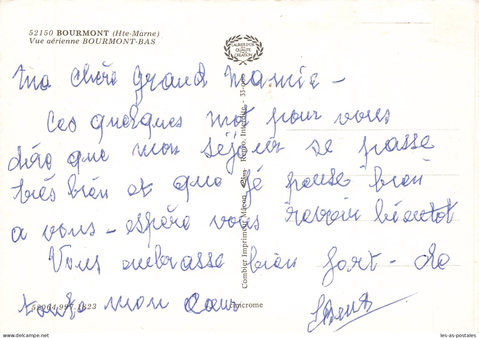 52 BOURMONT BOURMONT BAS - Bourmont