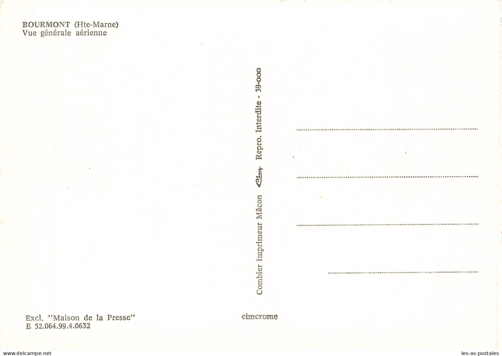 52 BOURMONT - Bourmont