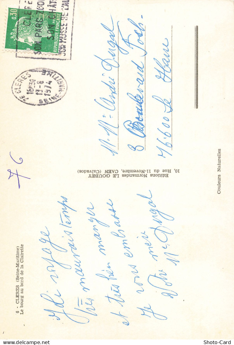 76 CLERES - Clères