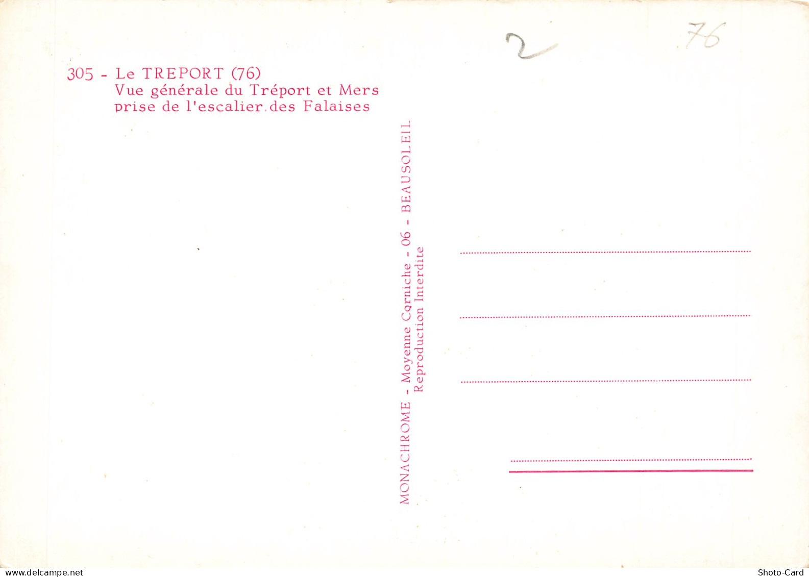 76 LE TREPORT - Le Treport