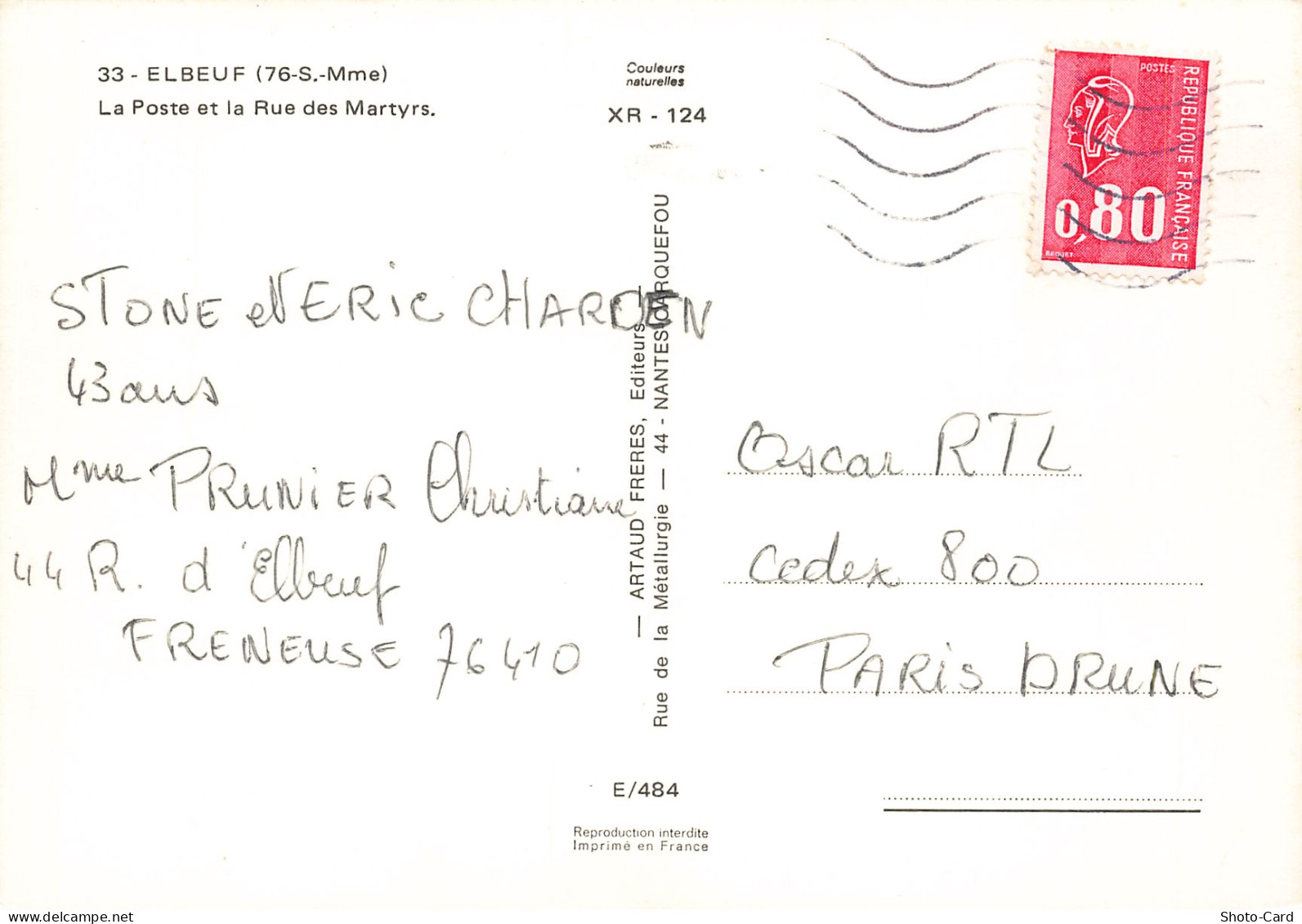 76 ELBEUF LA POSTE - Elbeuf