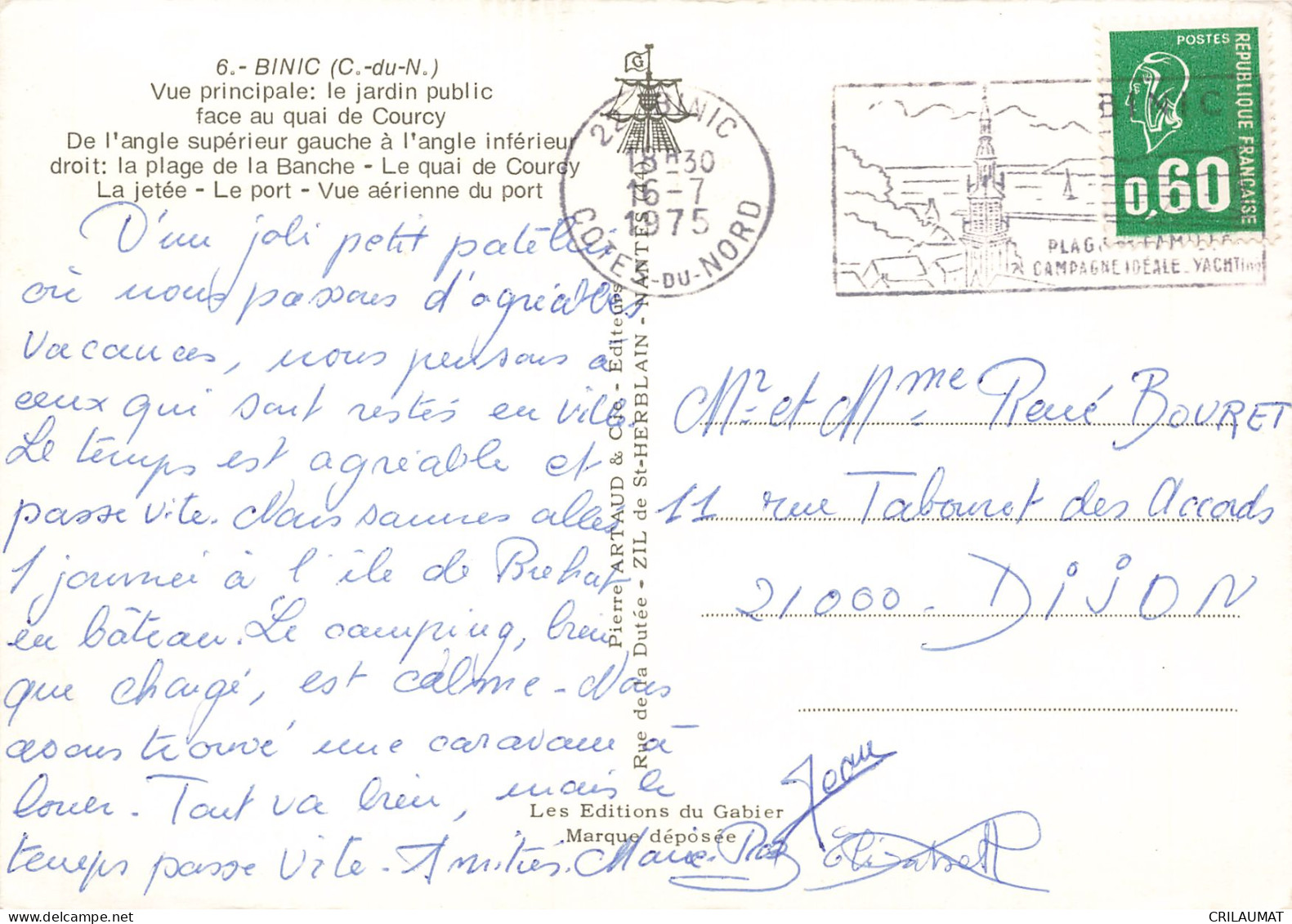 22 BINIC JARDIN PUBLIC - Binic