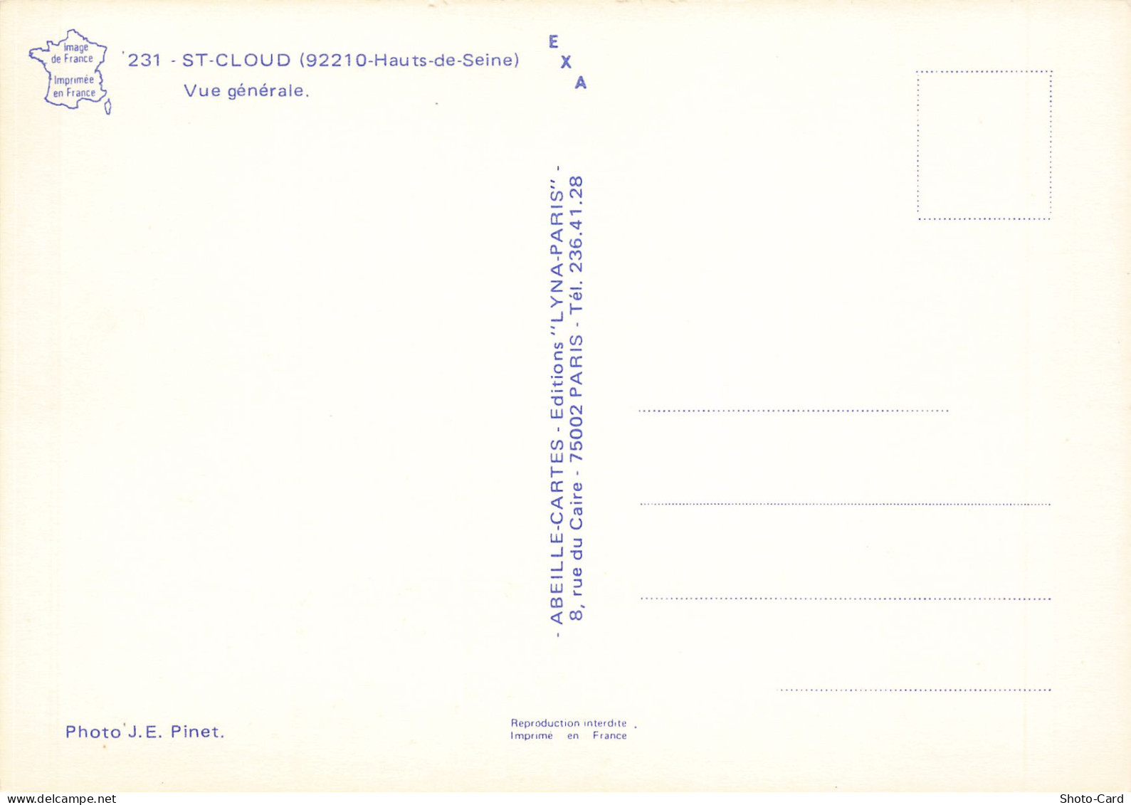 92 SAINT CLOUD - Saint Cloud