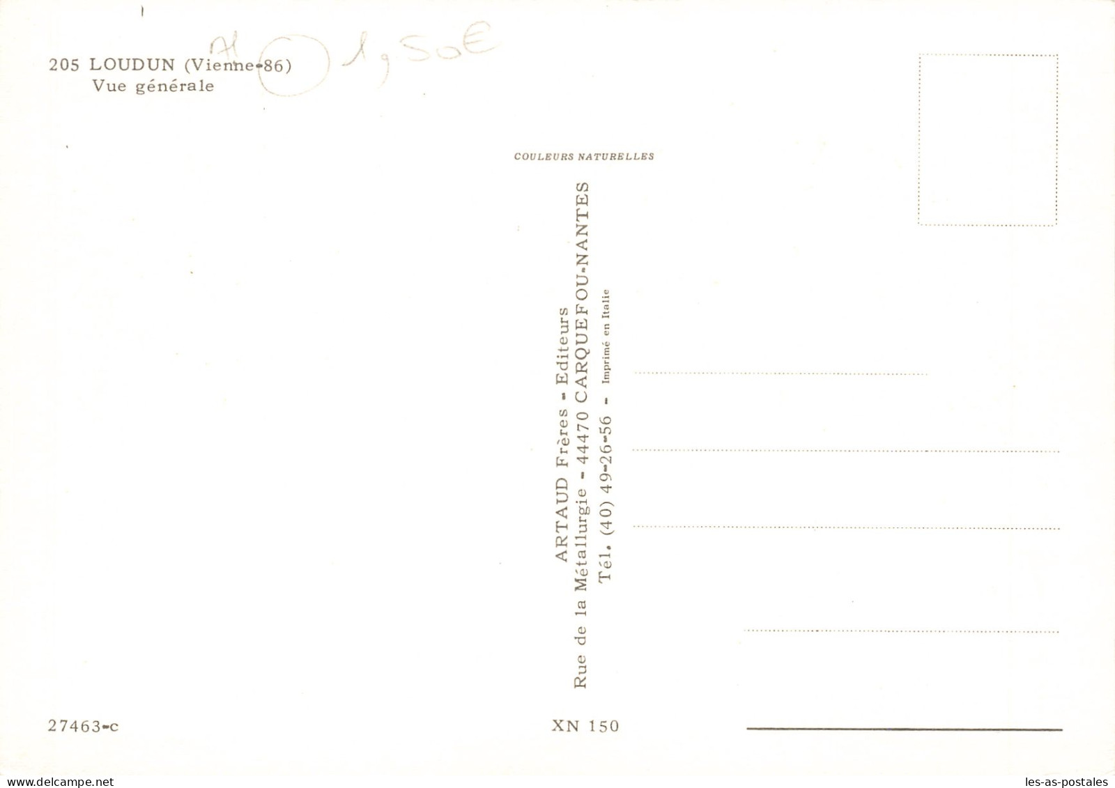 86 LOUDUN - Loudun