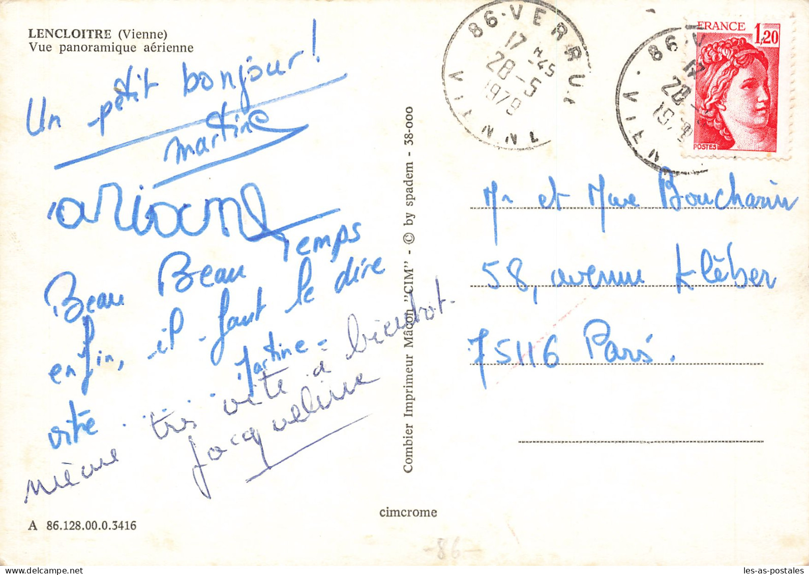 86 LENCLOITRE - Lencloitre