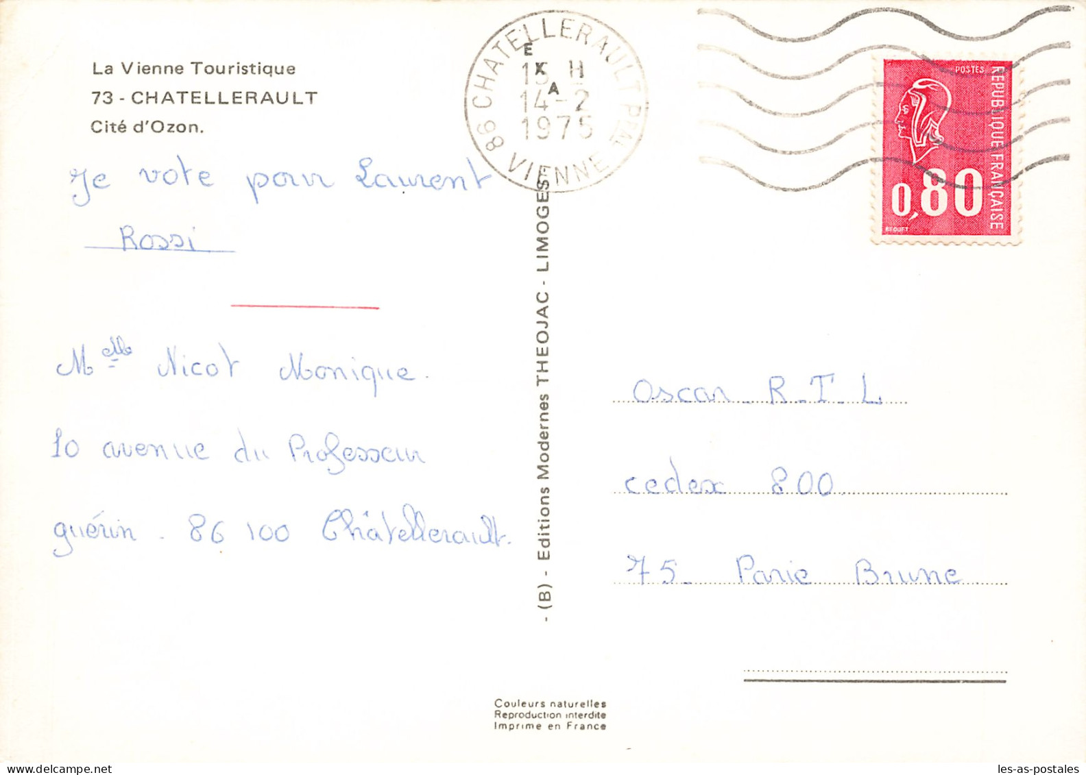 86 CHATELLERAULT CITE D OZON - Chatellerault