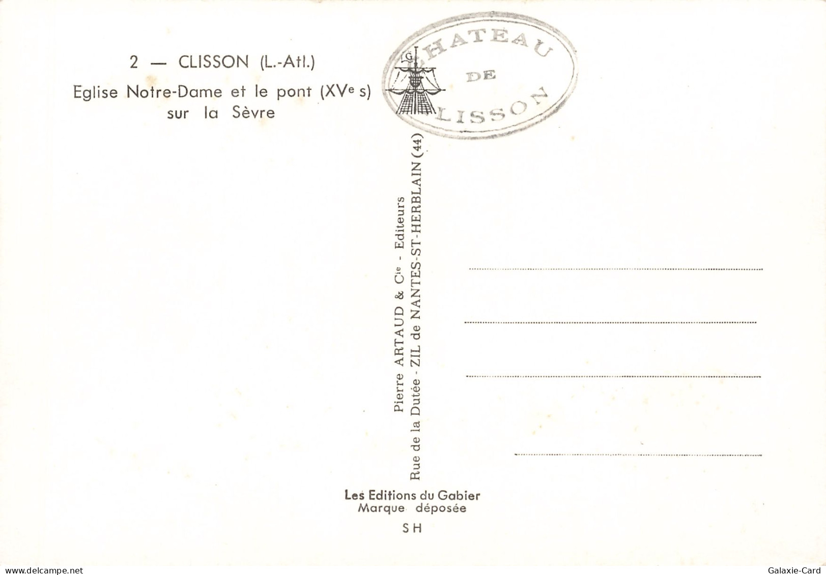 44 CLISSON NOTRE DAME - Clisson