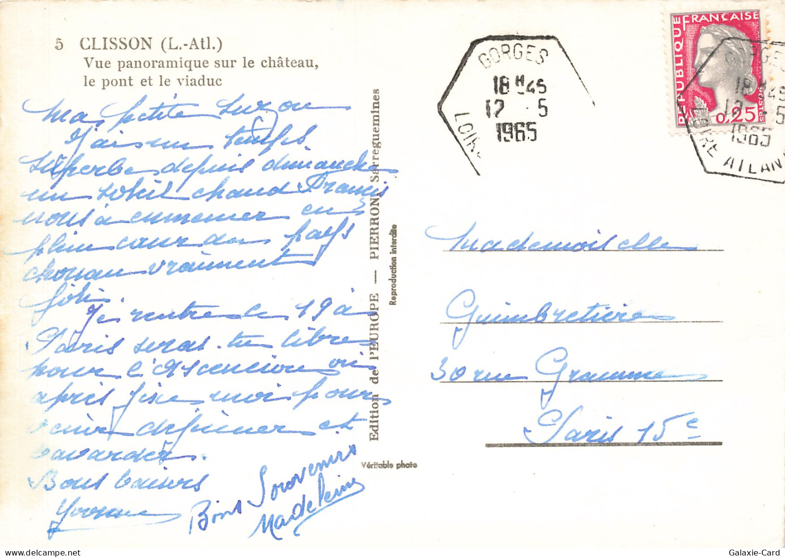 44 CLISSON LE VIADUC - Clisson