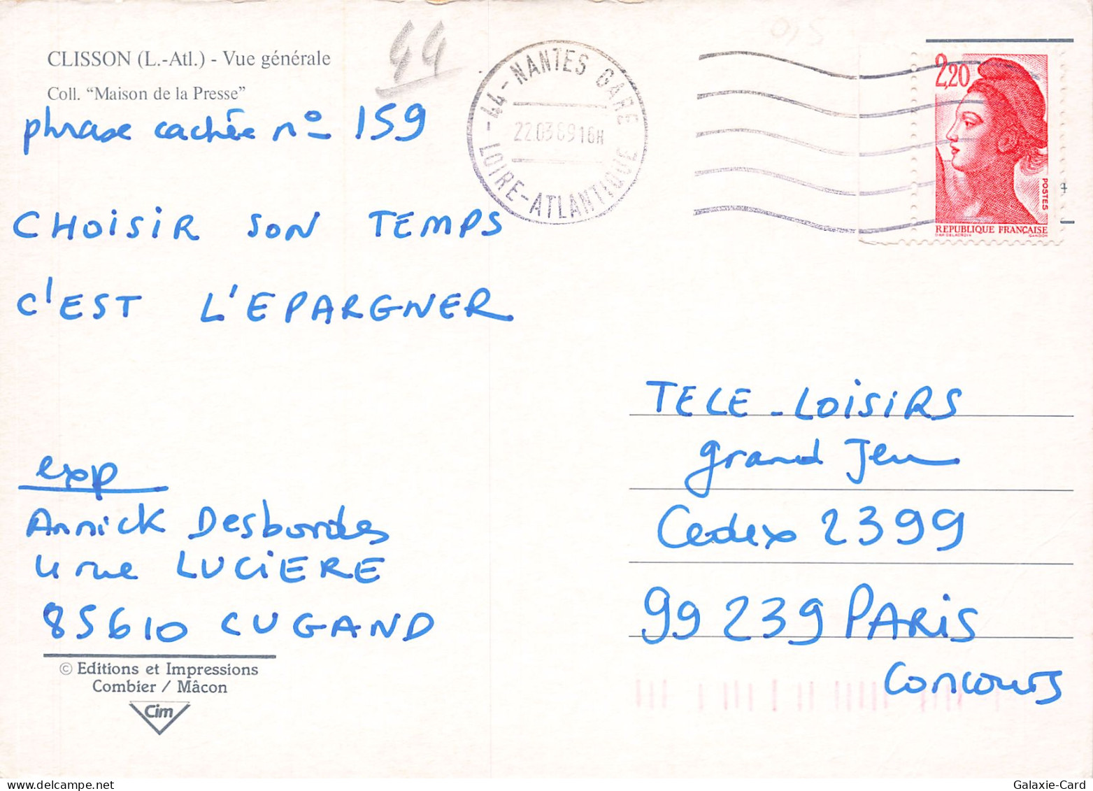 44 CLISSON GOLF MAISON DE PRESSE - Clisson