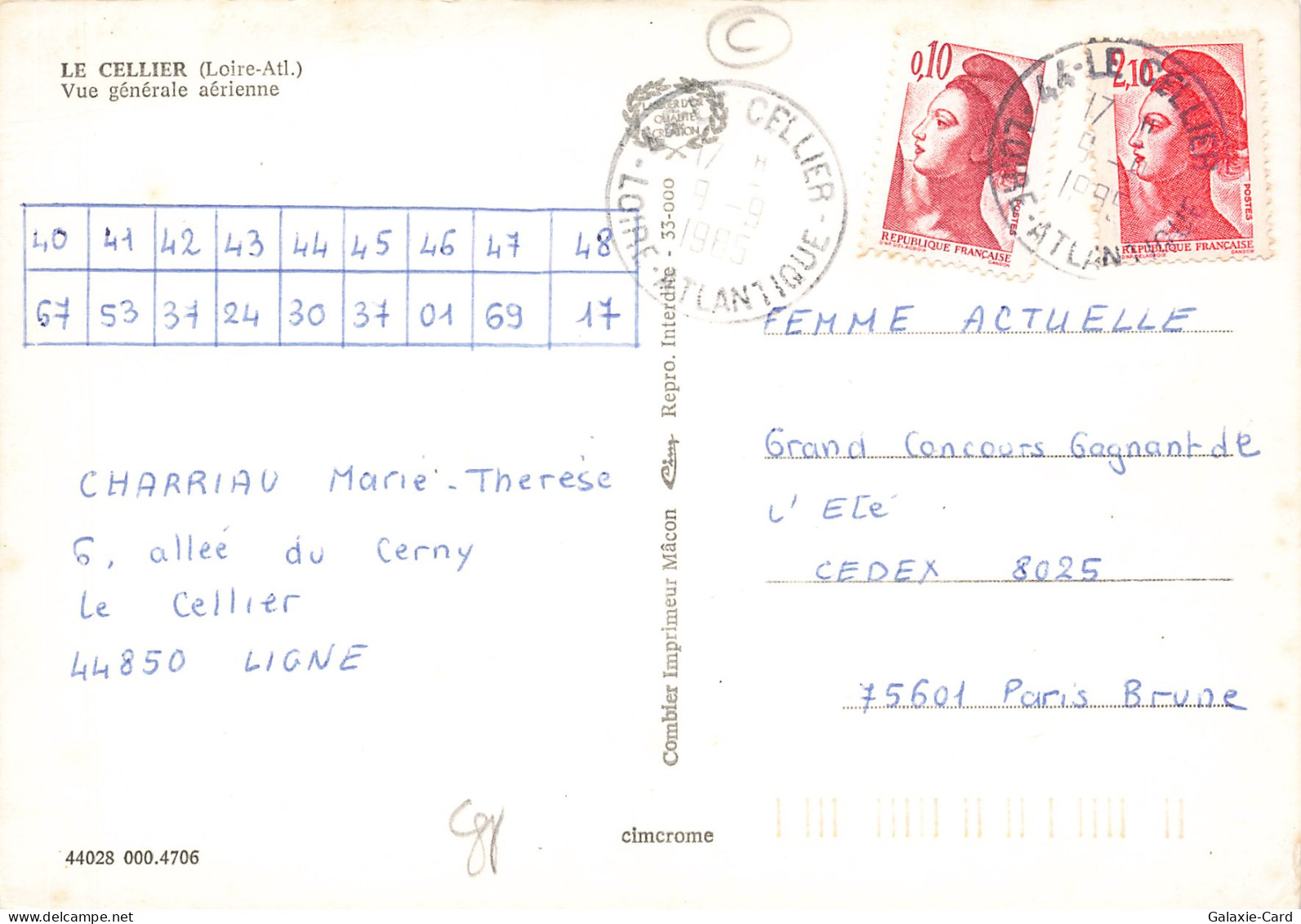 44 LE CELLIER - Le Cellier