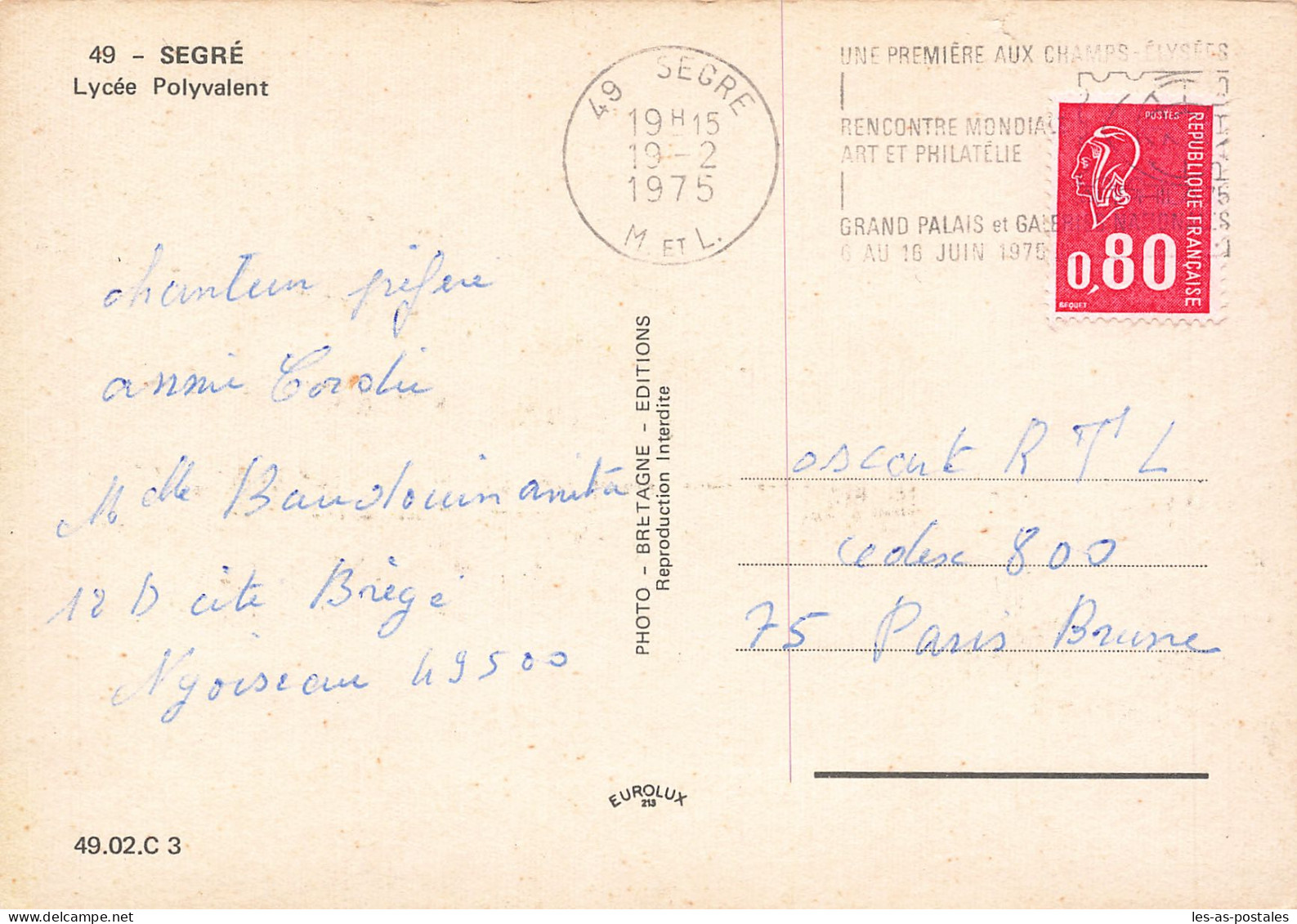 49 SEGRE LYCEE POLYVALENT - Segre