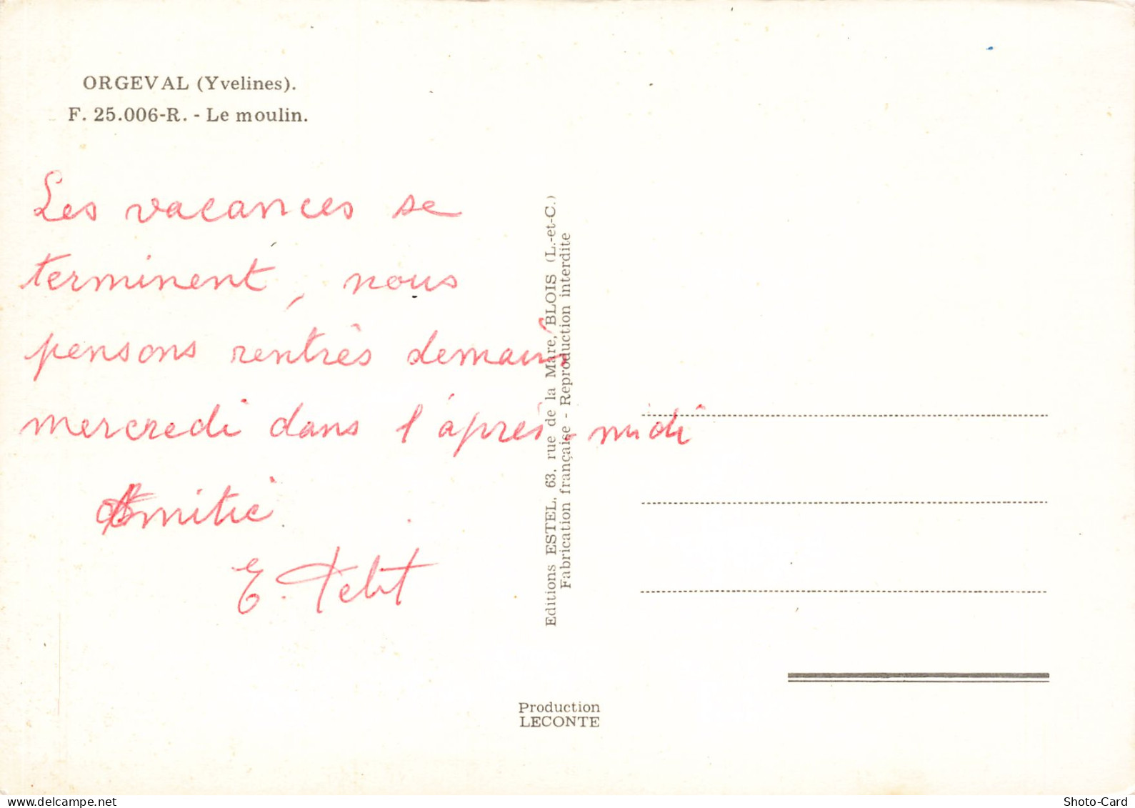 78 ORGEVAL LE MOULIN - Orgeval