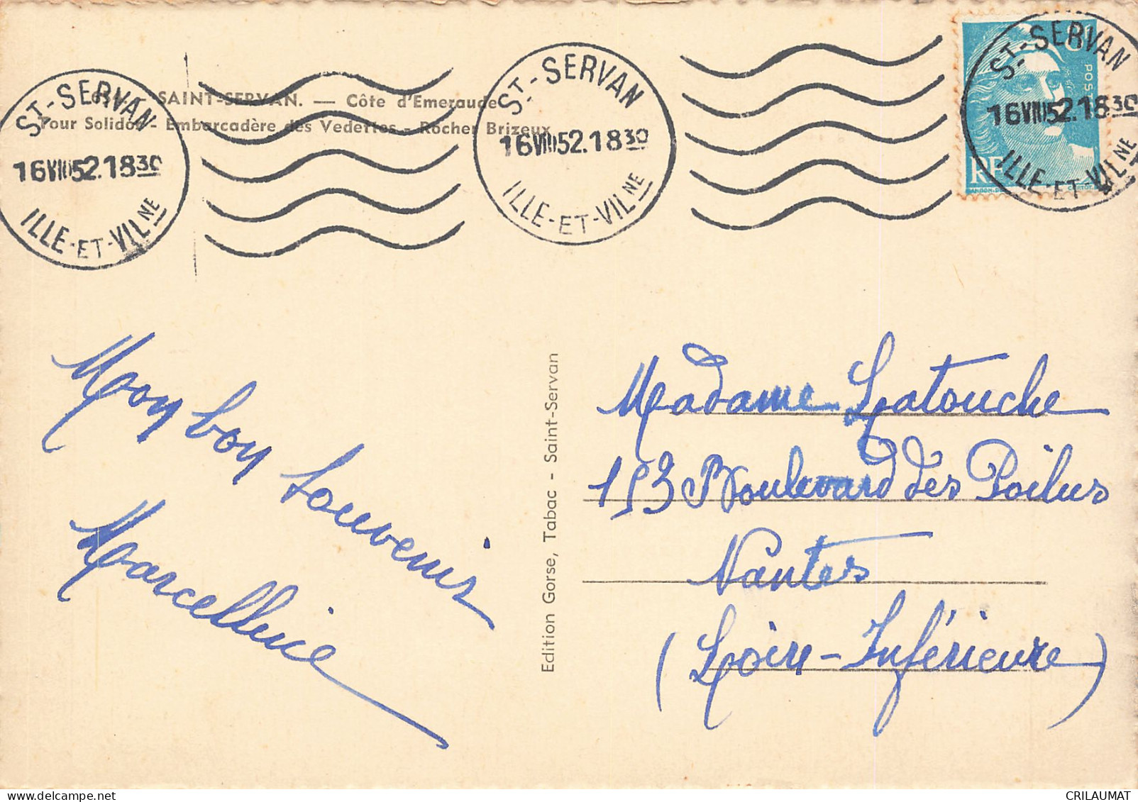 35 SAINT SERVAN - Saint Servan