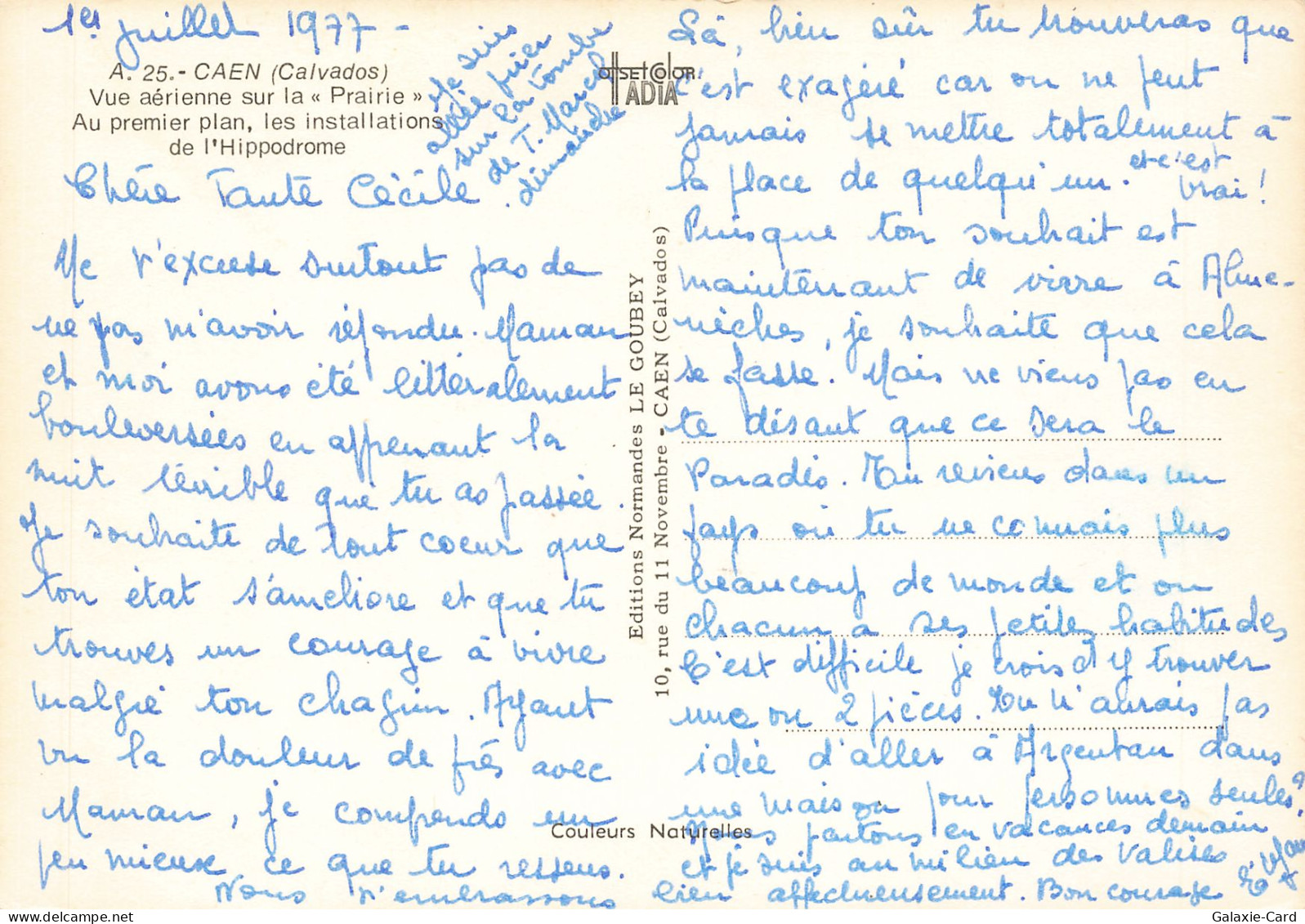 14 CAEN LA PRAIRIE - Caen