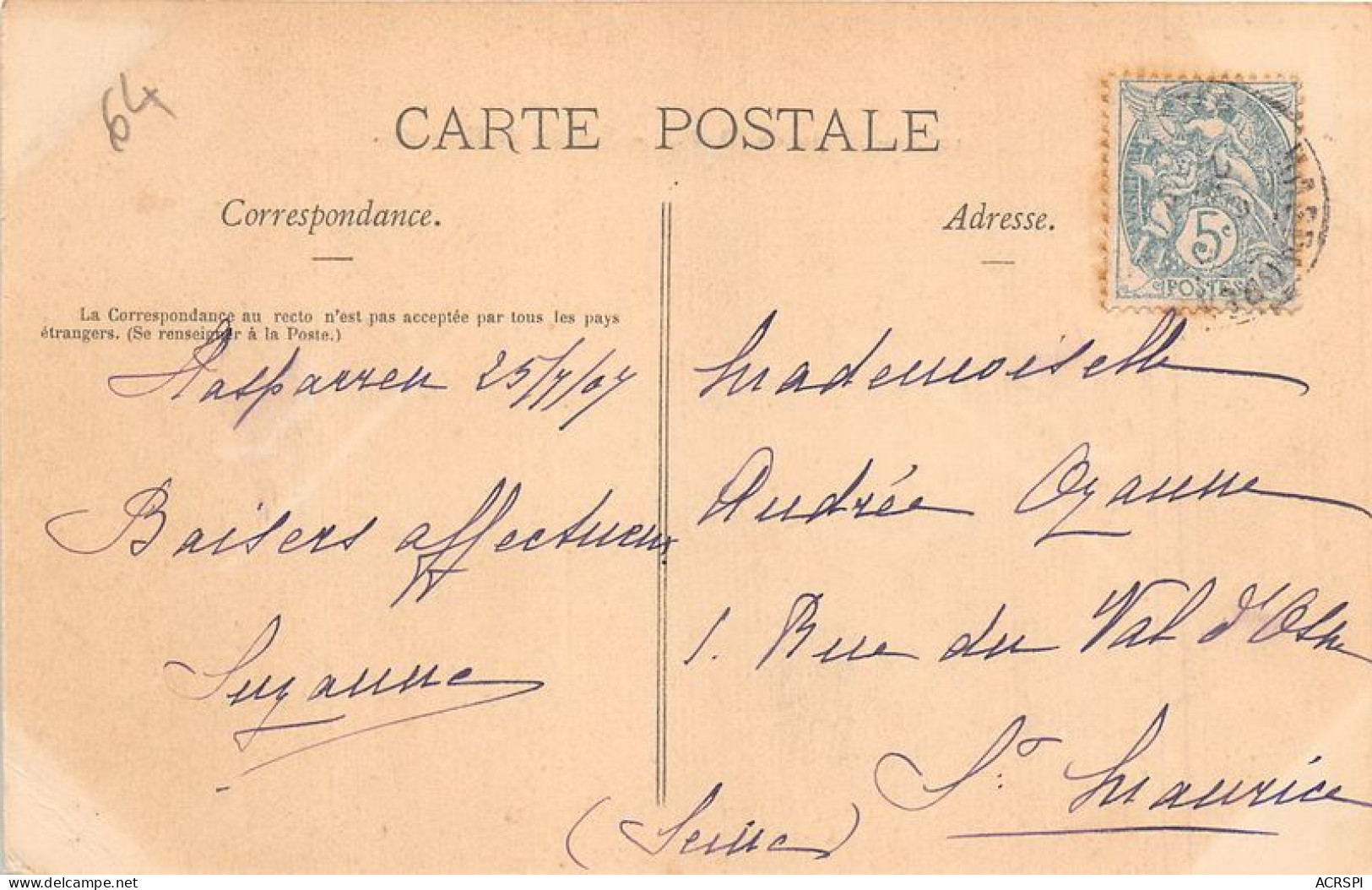 HASPARREN Vue Generale 22(scan Recto-verso) MA1435 - Hasparren